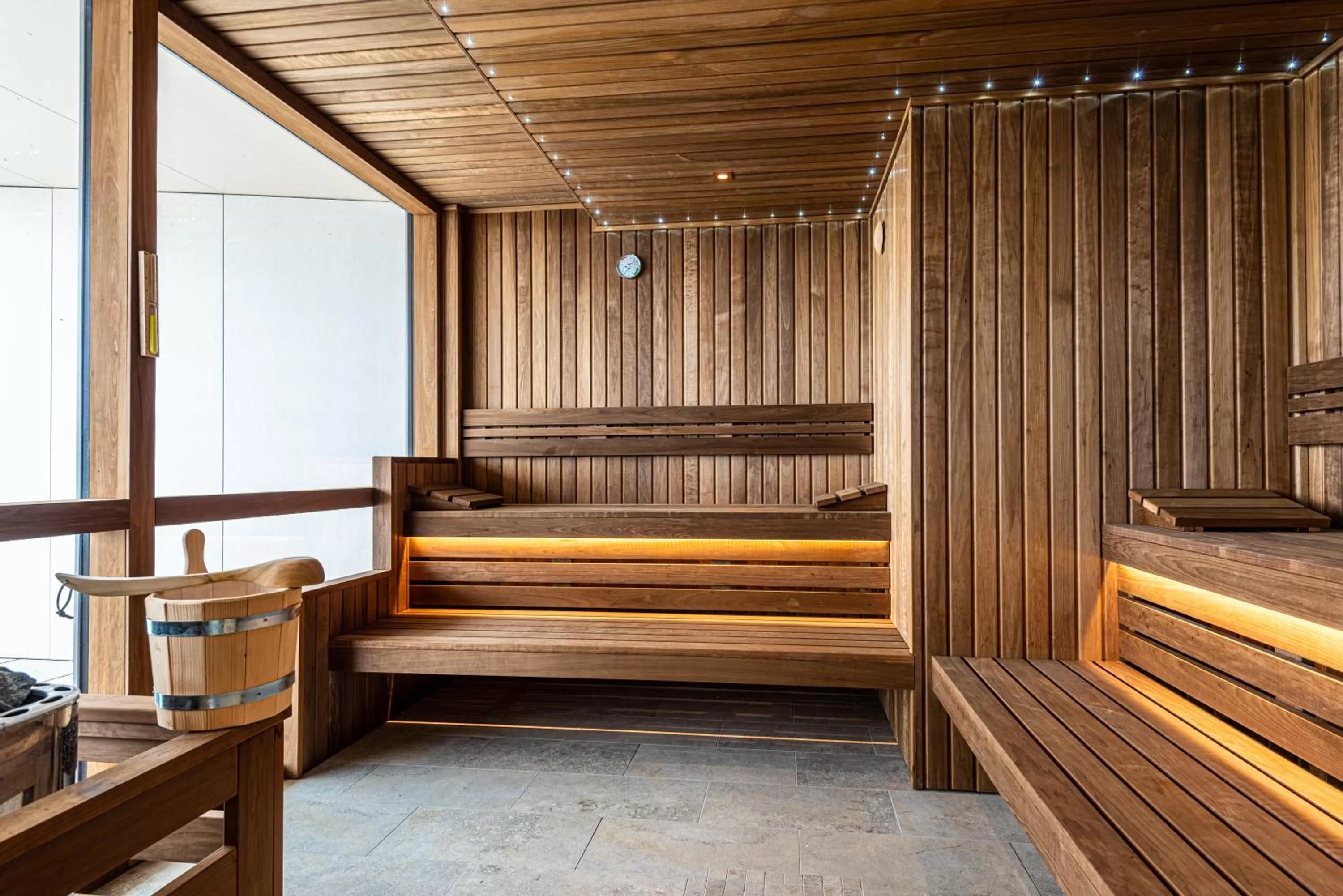 Sauna, Bed in Hotel Helikon, Keszthely