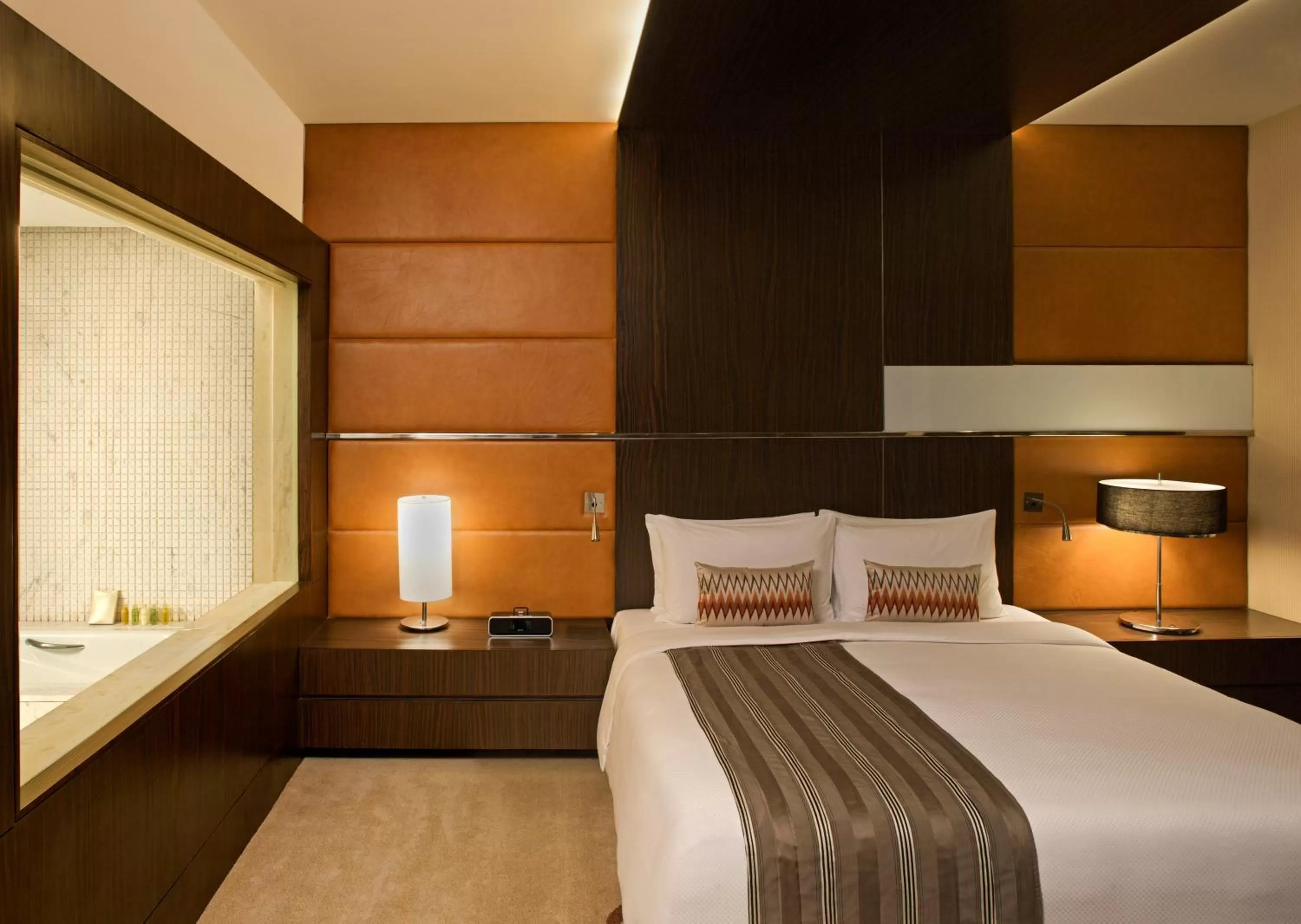 Bed in Radisson Blu Hotel Amritsar