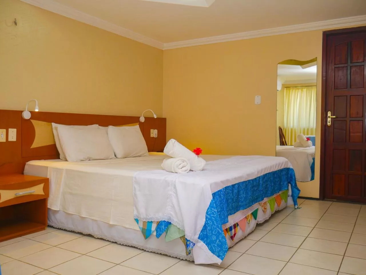 Bed in Marbello Ariau Hotel