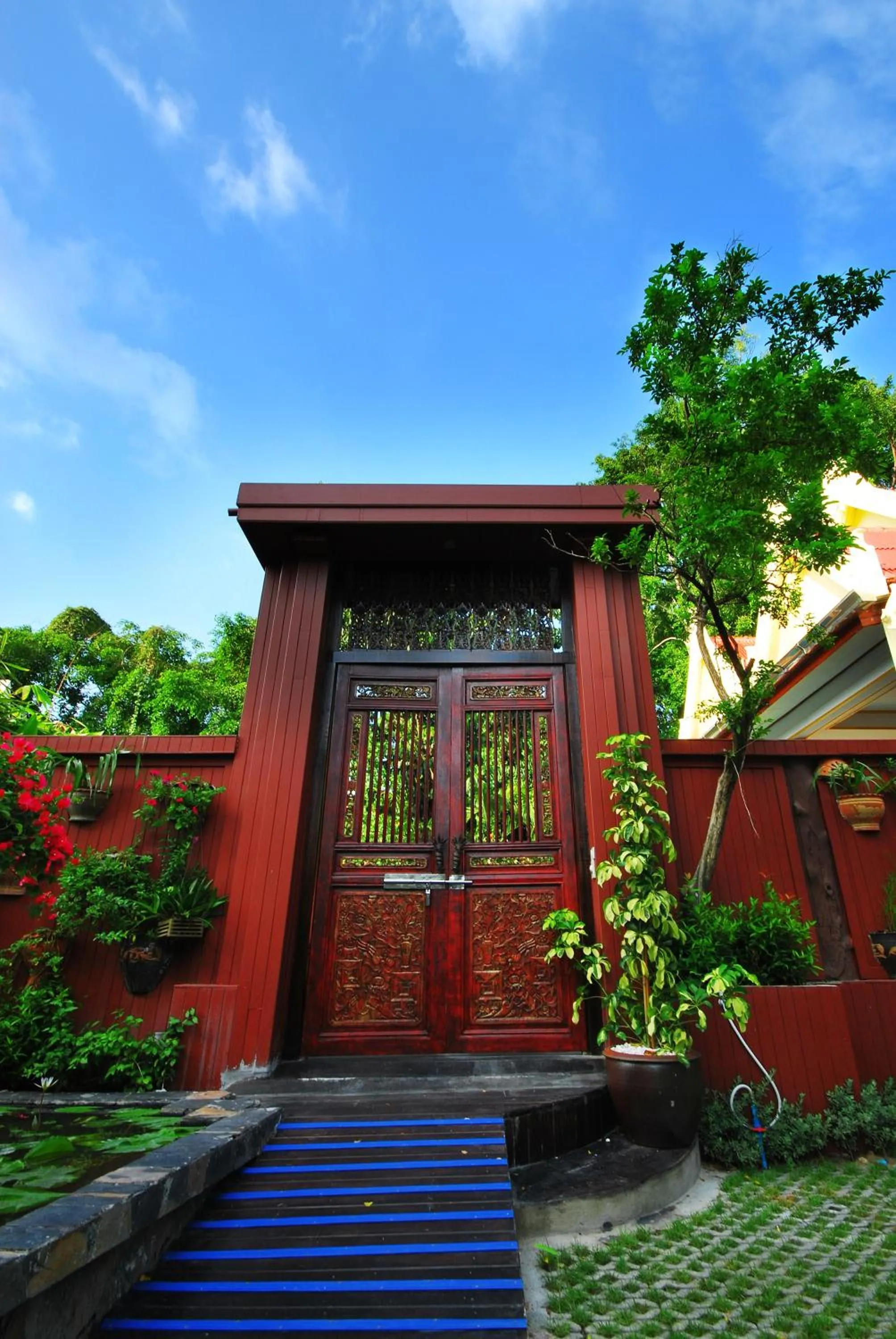 Decorative detail, Property Building in Chaweng Resort