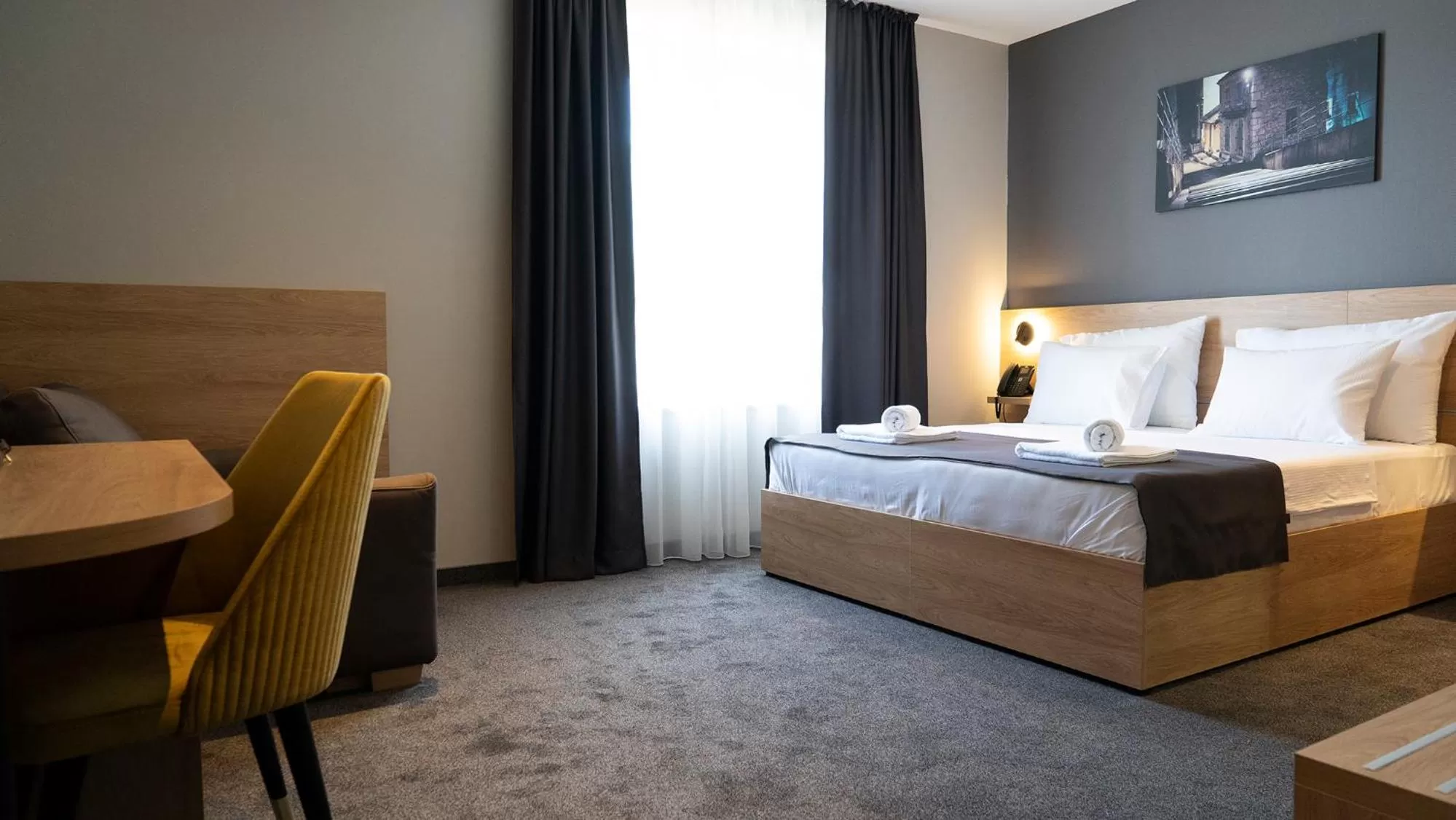 Photo of the whole room, Bed in HA Hotel Mostar