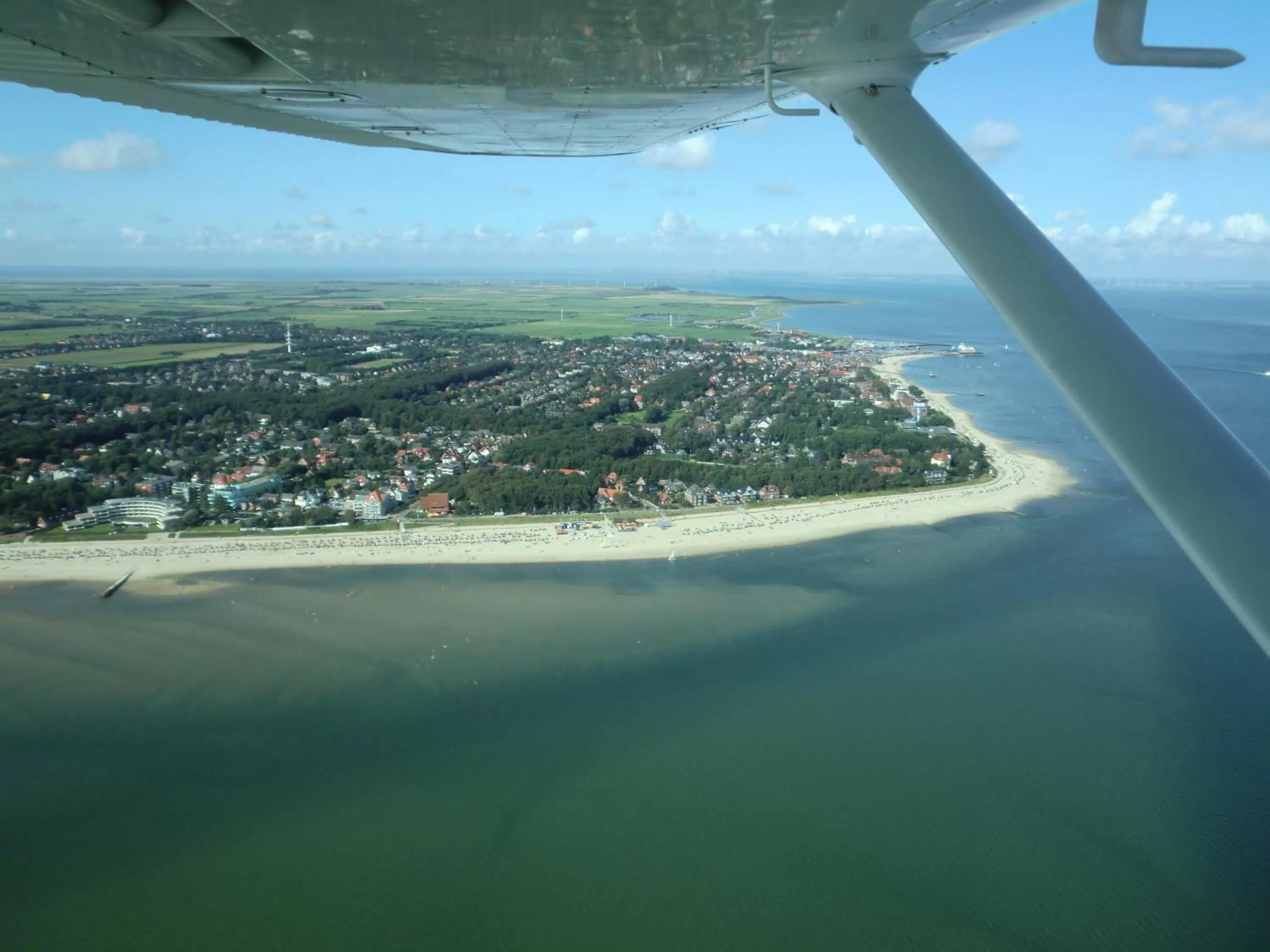 Natural landscape, Bird's-eye View in Duus Hotel garni