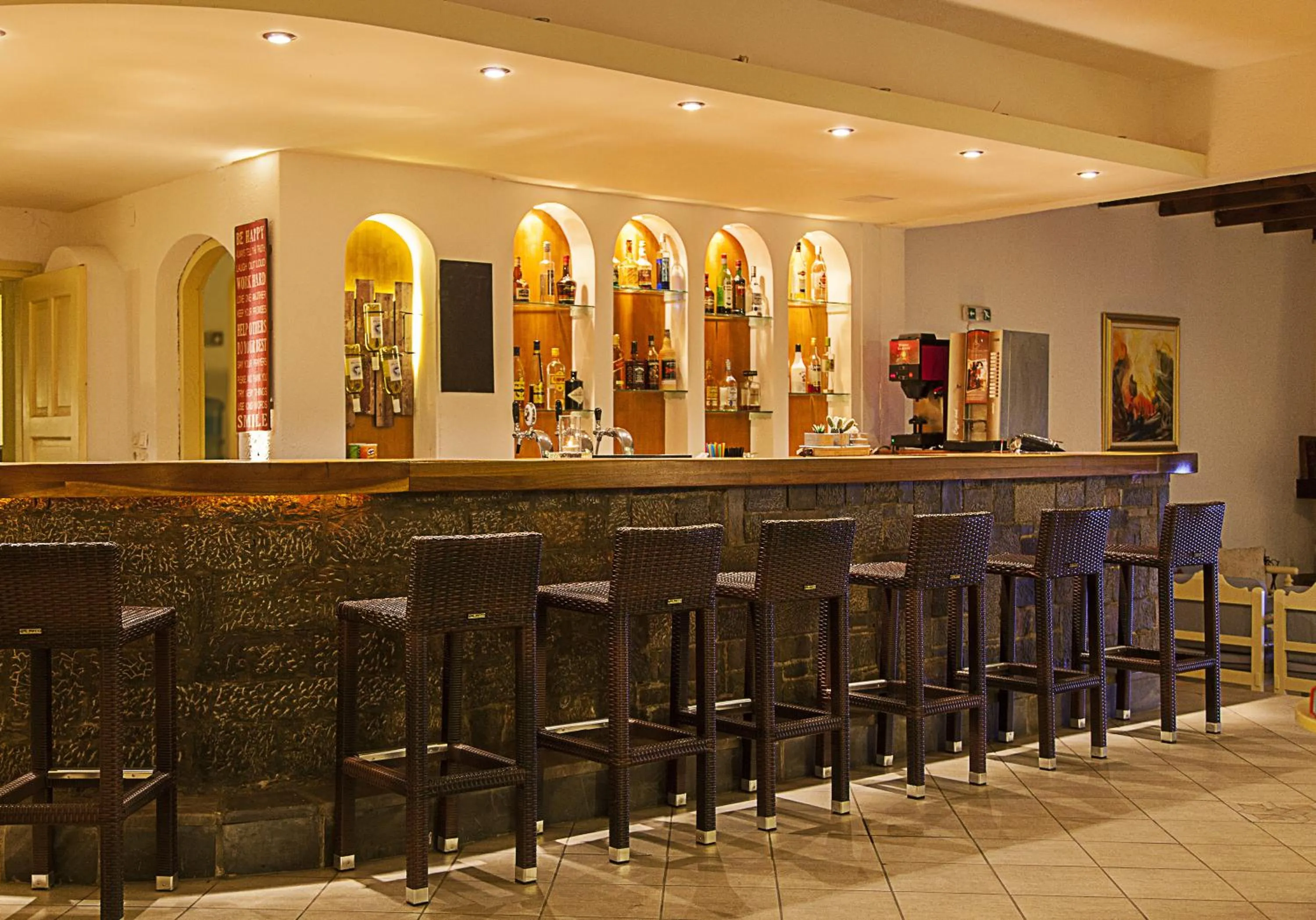 Lounge or bar in Elpida Village