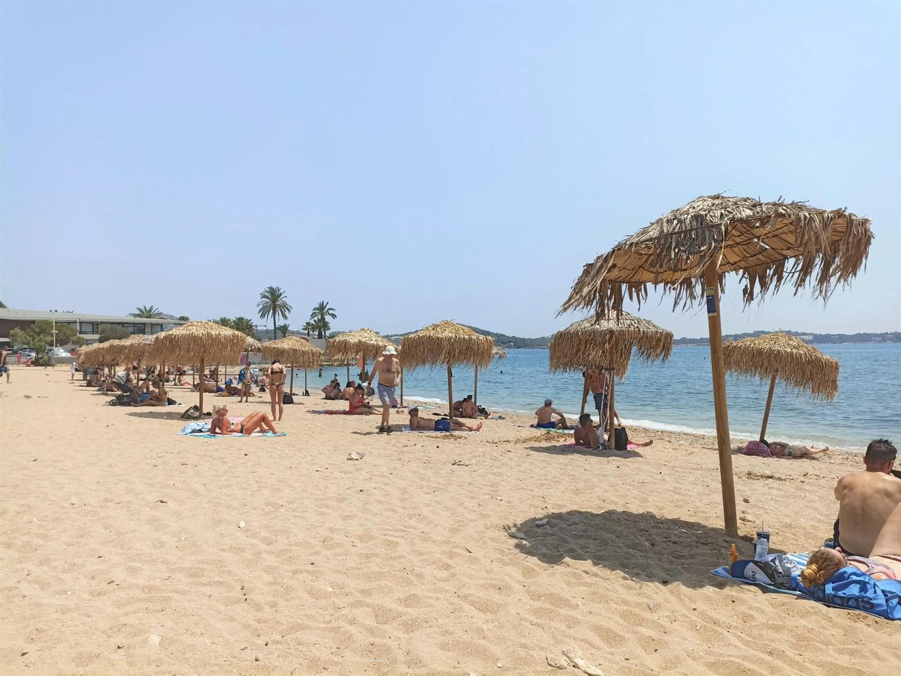 Beach in Galini Palace