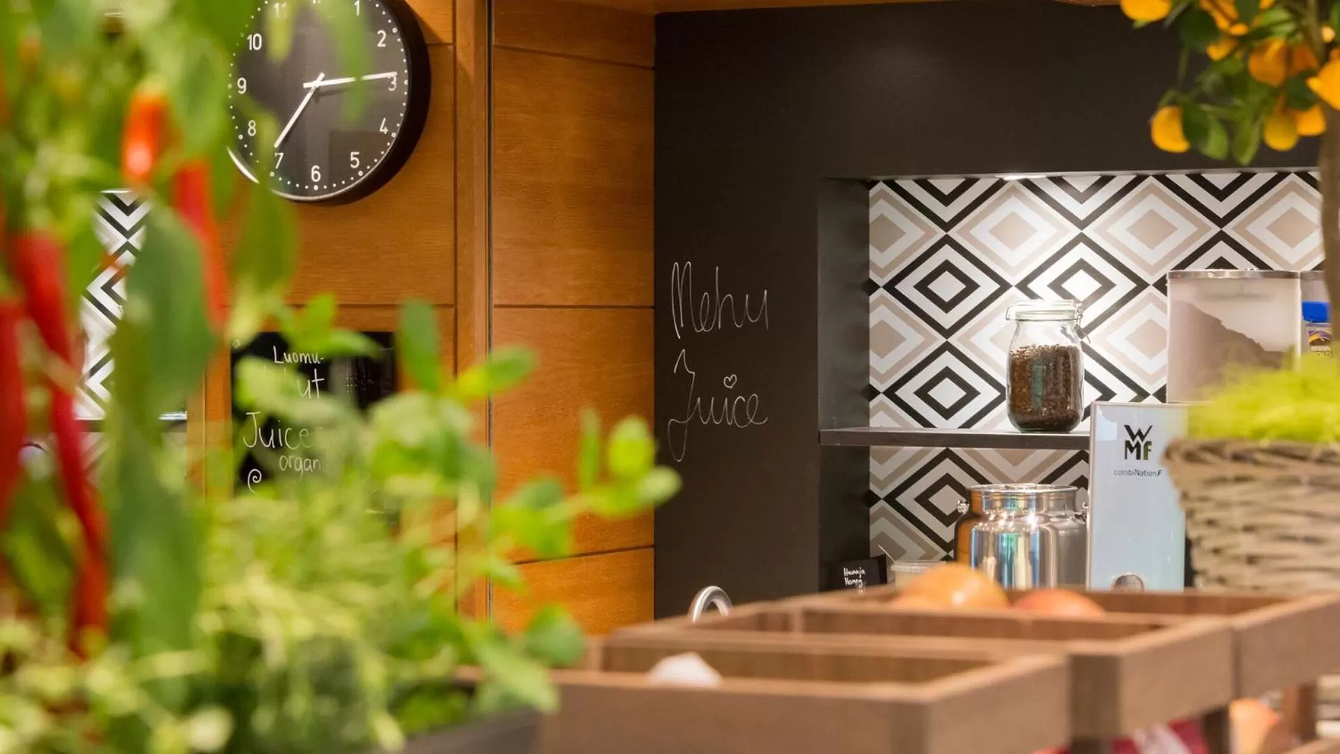 Buffet breakfast in Hotel Haaga Central Park