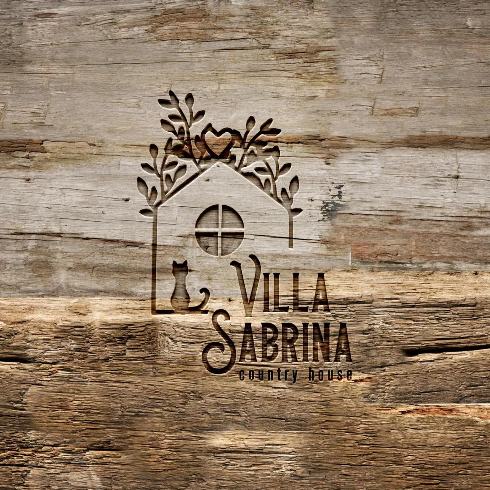 Logo/Certificate/Sign in B&B Villa Sabrina