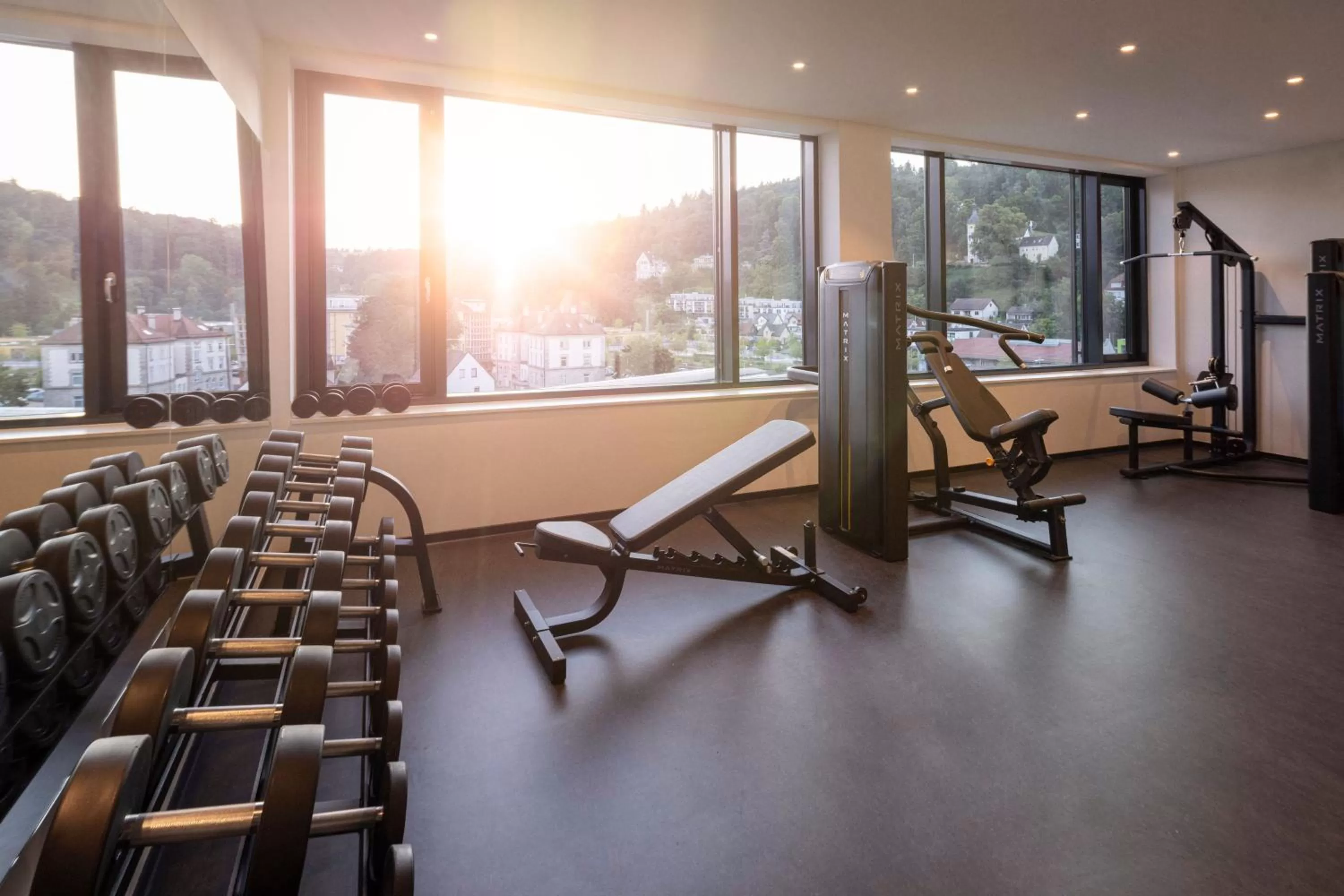 Fitness centre/facilities in Hotel am Remspark