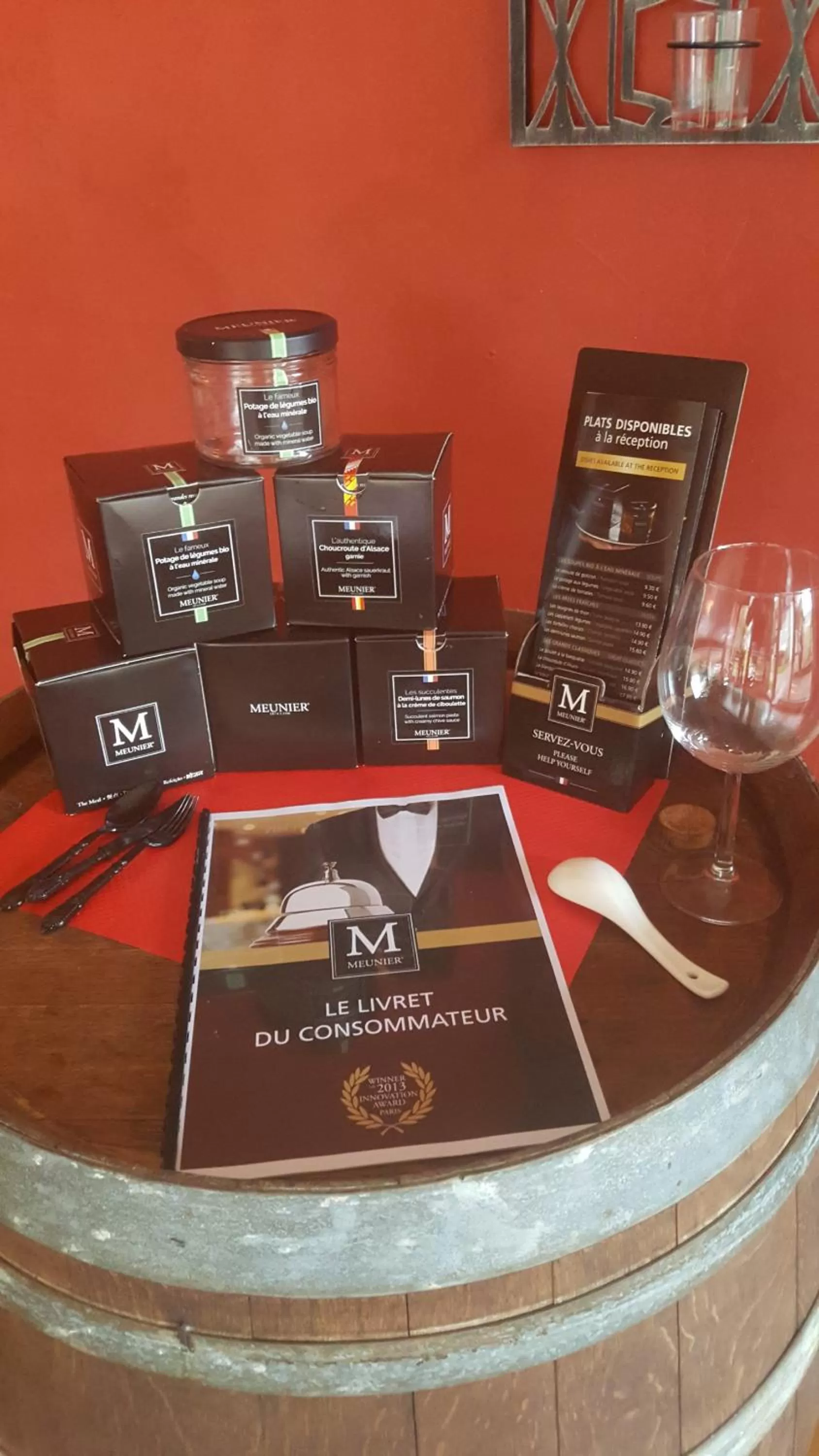 Food close-up in Hotel Le Bon Laboureur