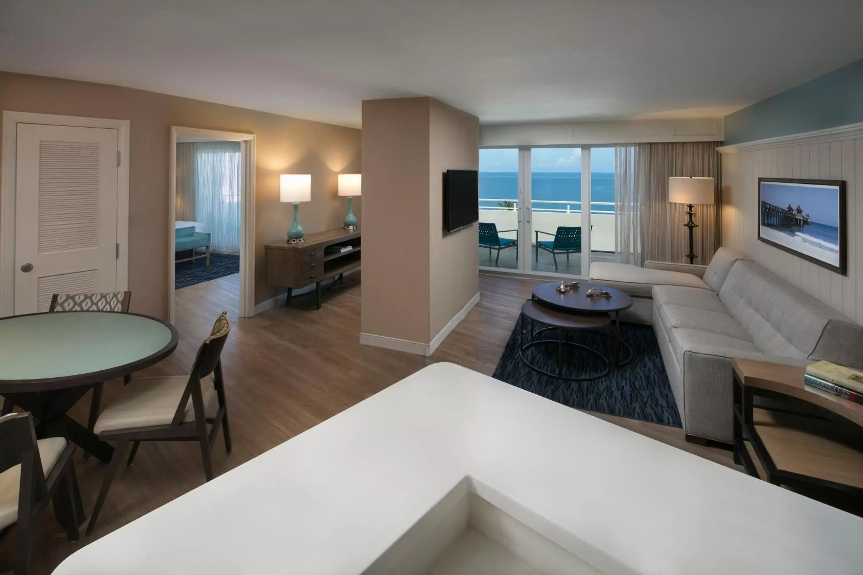 One-Bedroom Suite with Gulf View - Main Building in Edgewater Beach Hotel One-Bedroom Suite with Gulf View - Main Building in Edgewater Beach Hotel