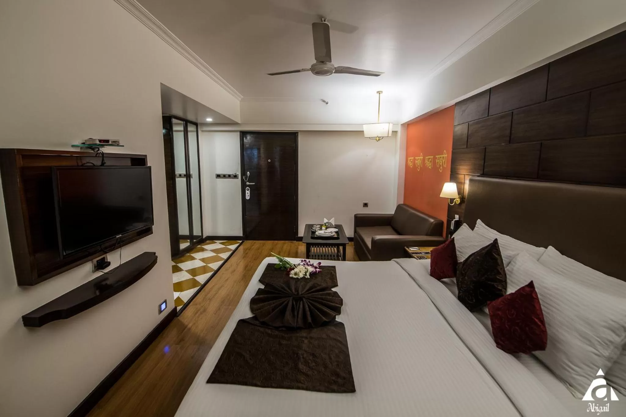 Photo of the whole room, Bed in Hotel Abigail Goradia's