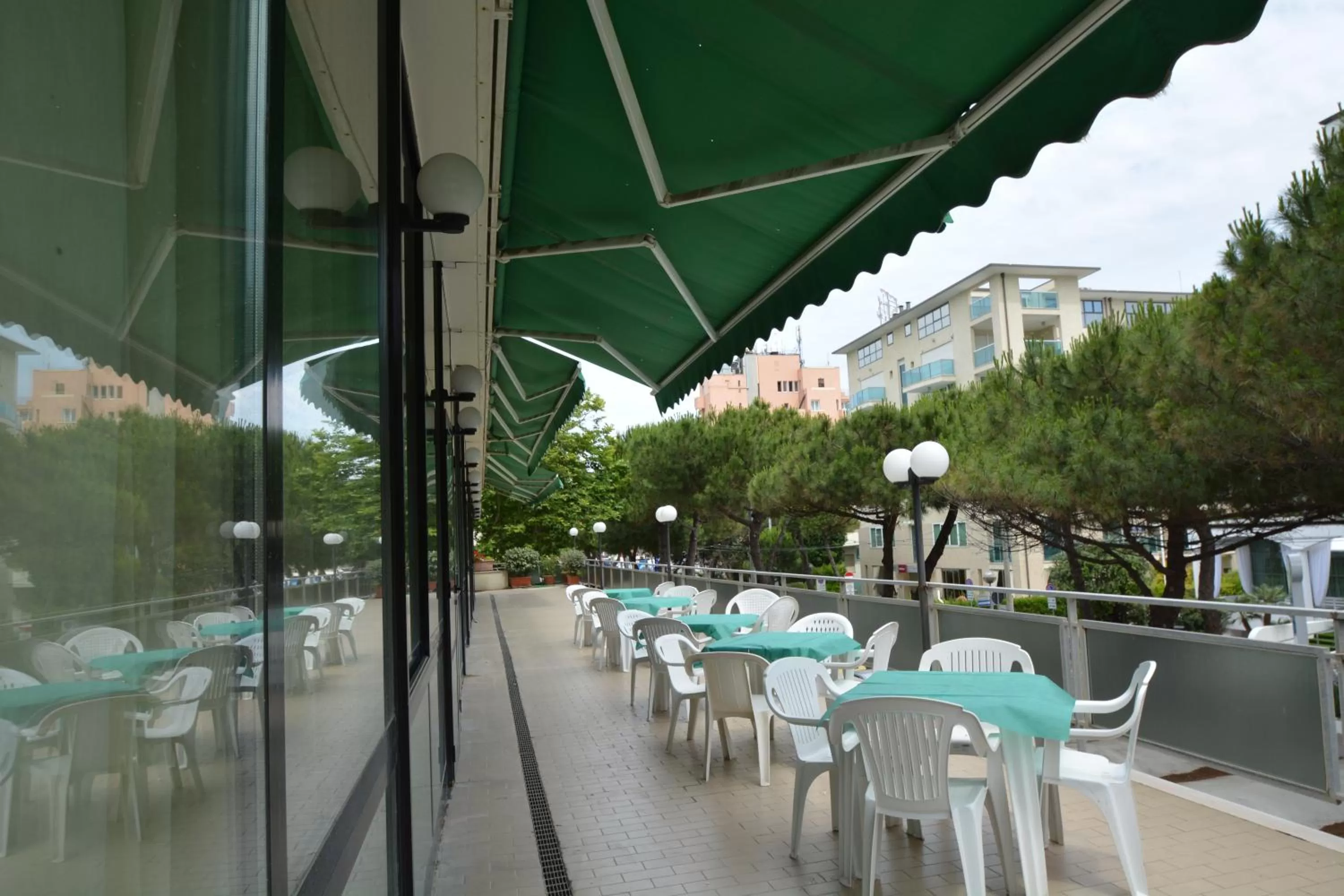 Garden in Hotel Europa