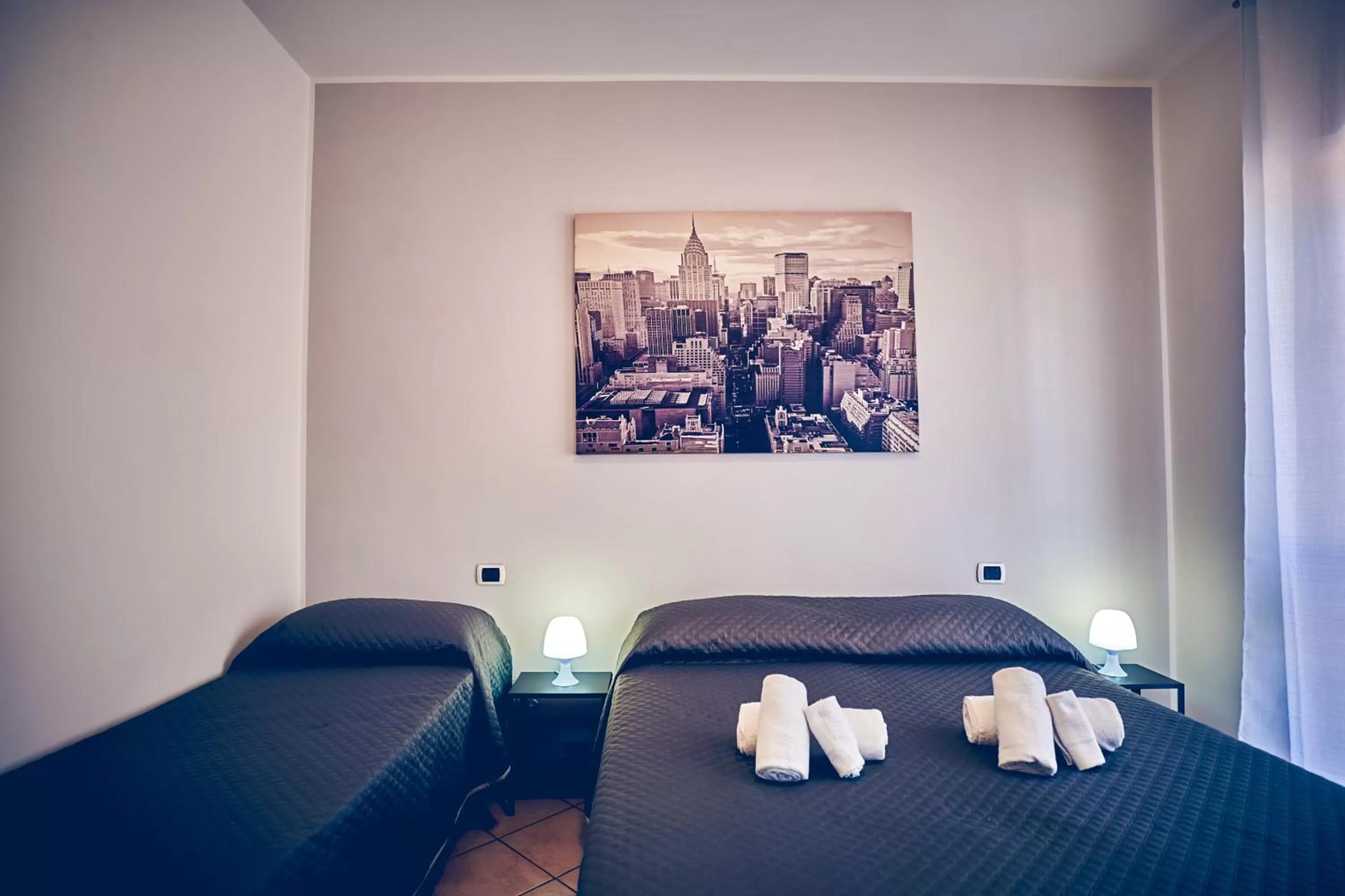 Bed in Travelershome 7Metri Ciampino GuestHouse