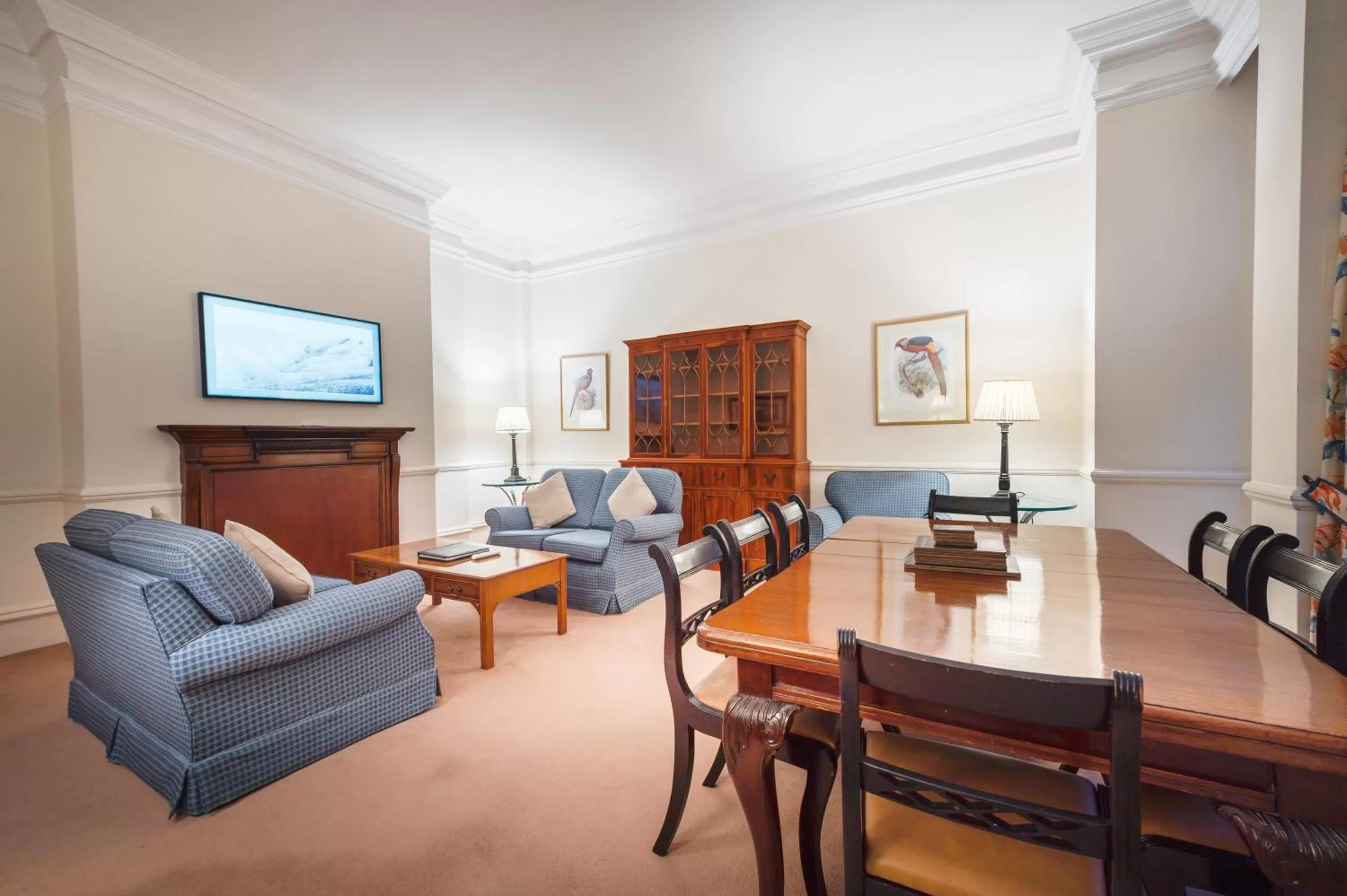 Living room in No1 The Mansions By Mansley