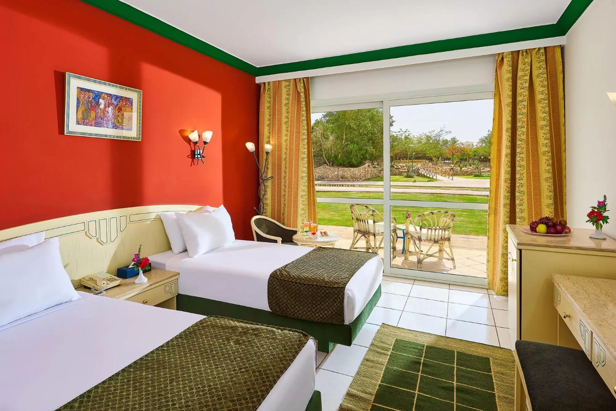 Garden view, Bed in Dreams Vacation Resort - Sharm El Sheikh