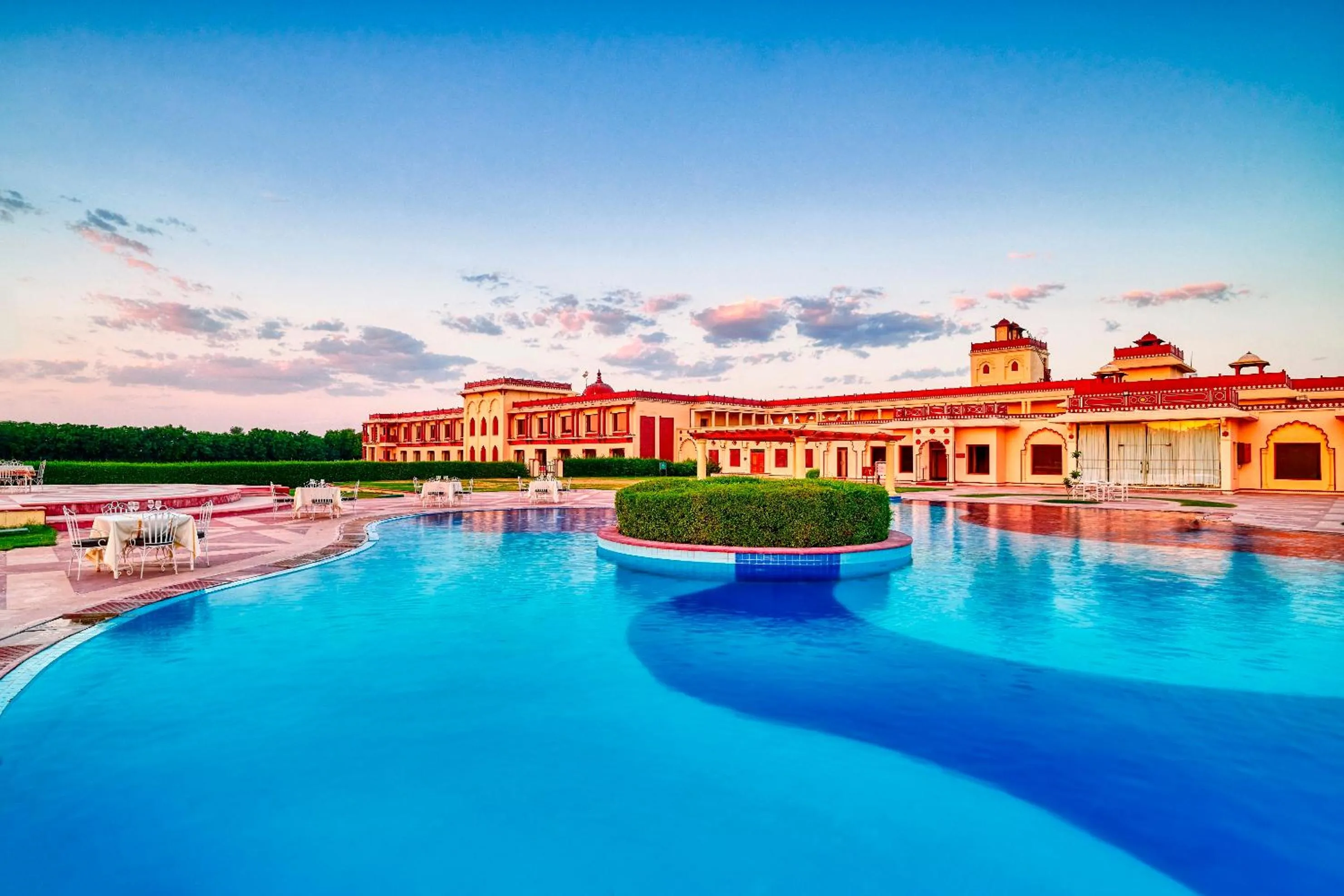 Swimming pool in The Ummed Jodhpur Palace Resort & Spa