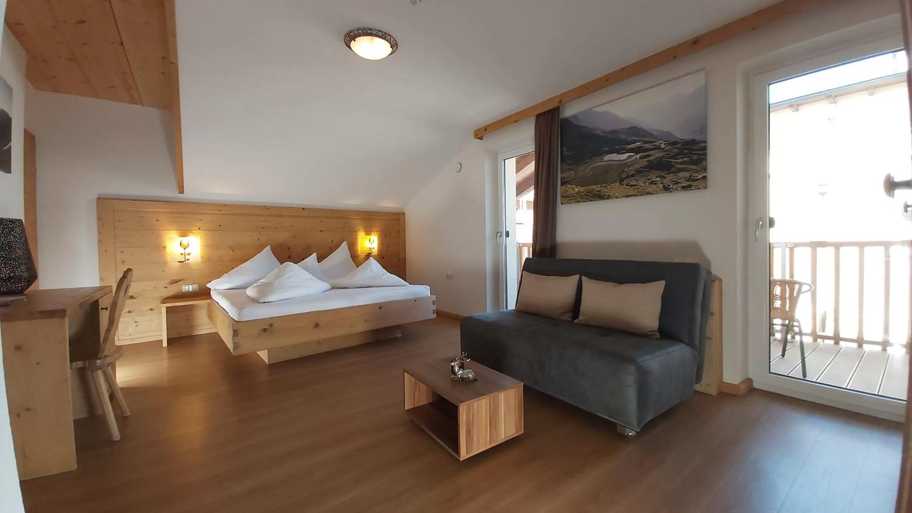 Bed in Adler Hotel-Pension