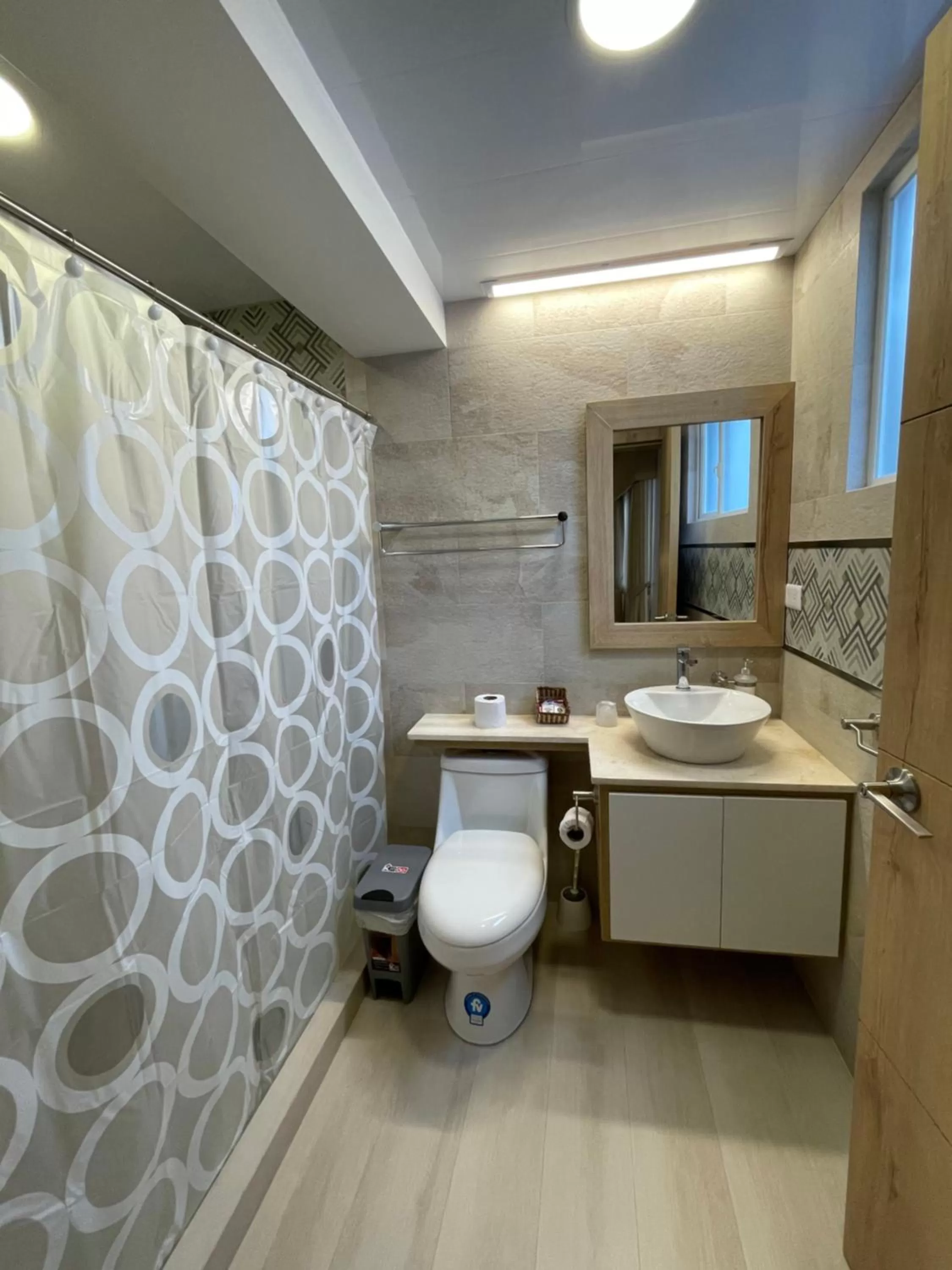 Bathroom in Hotel Shalom