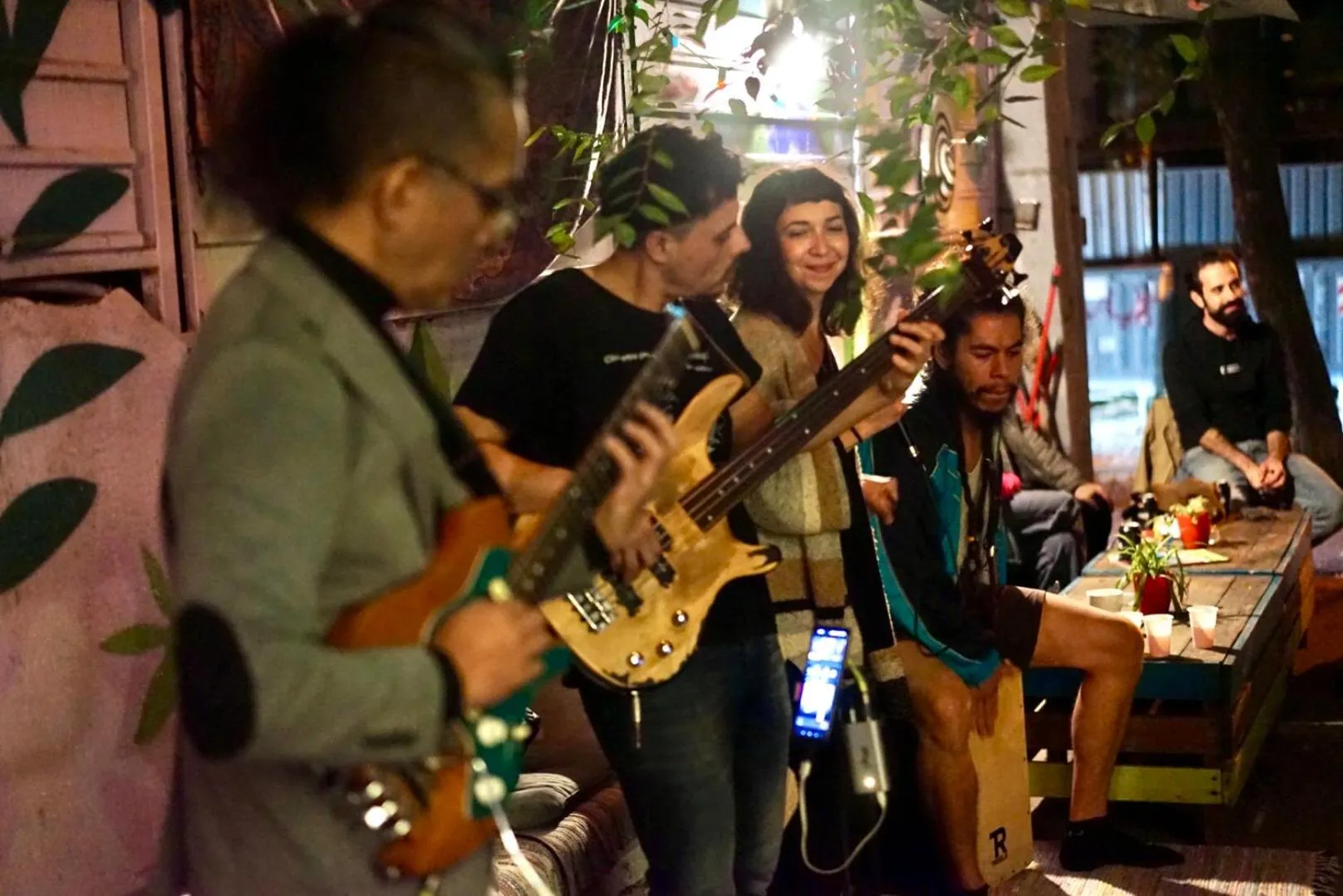 Garden in Good People Design Hostel