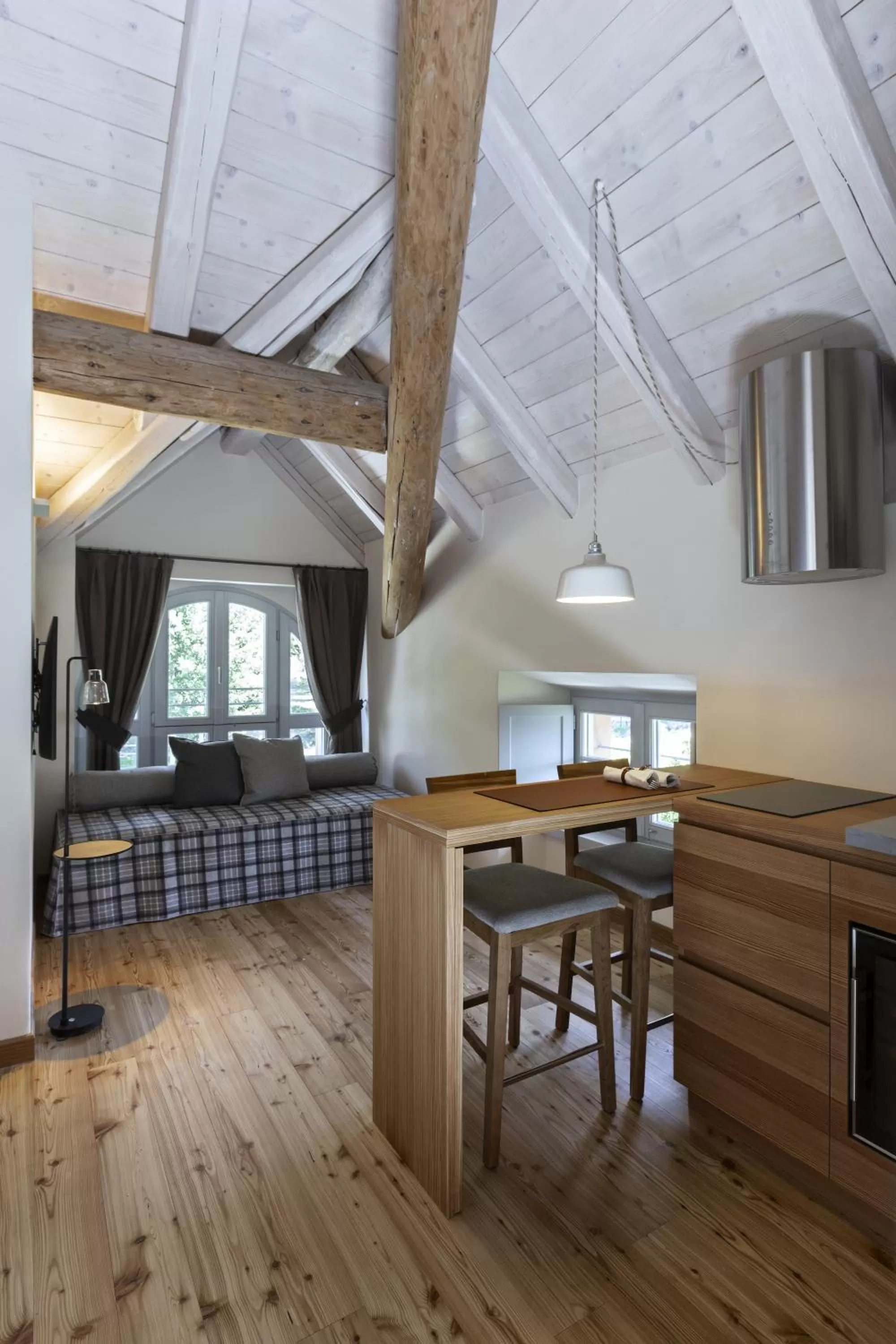 Kitchen or kitchenette in QC Grand Hotel Bagni Nuovi