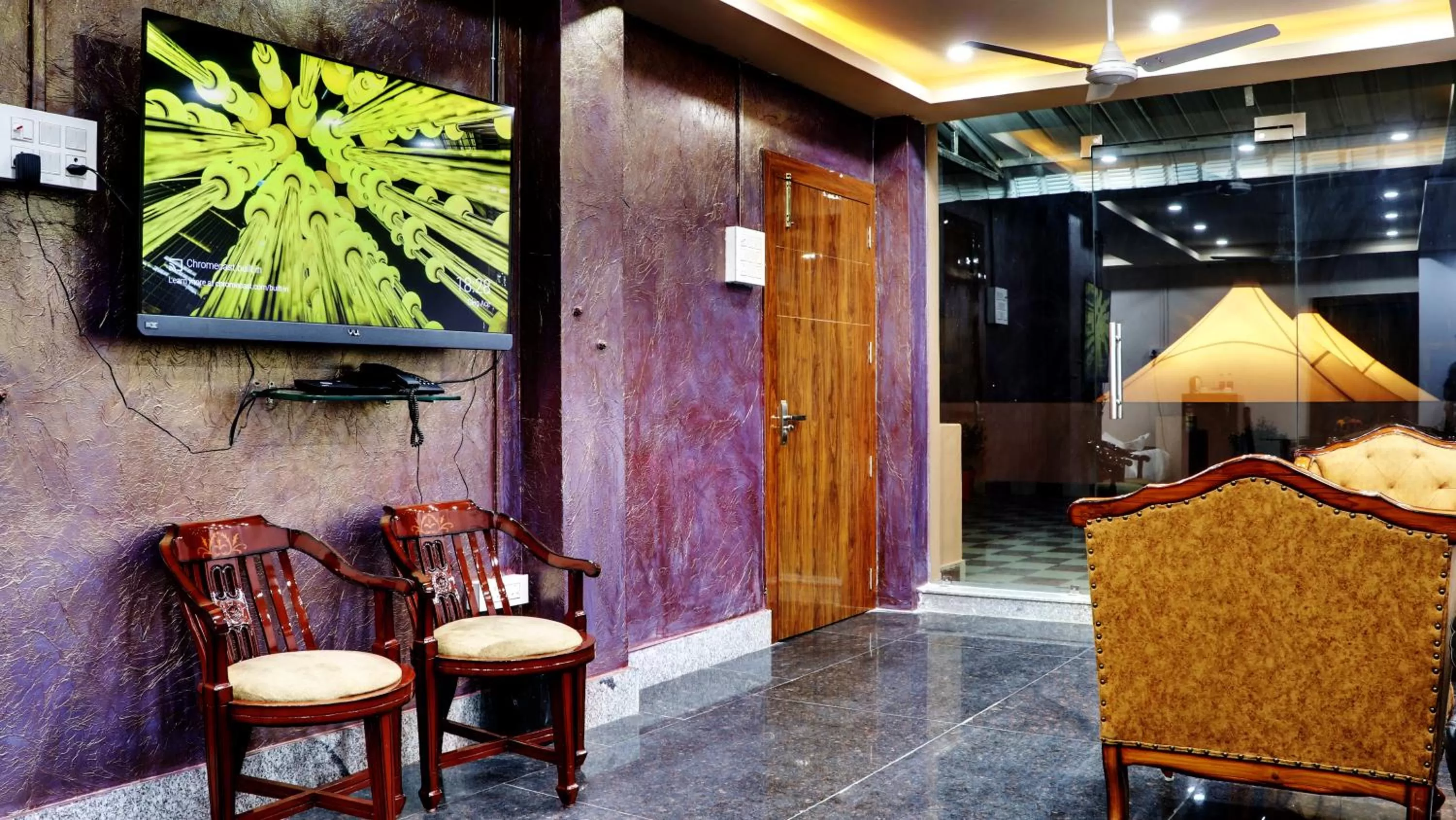 Seating Area in Bharalu Residency