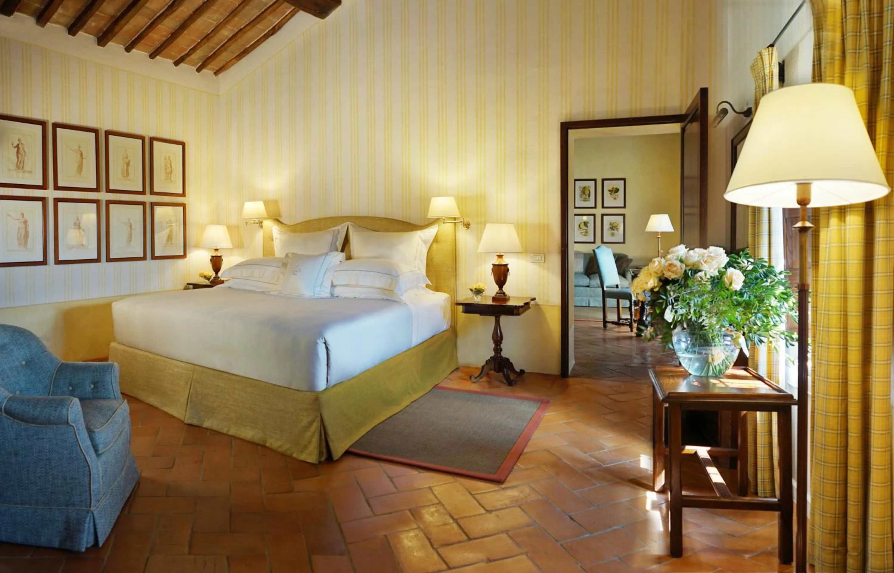 Bedroom, Bed in Castello Banfi - Il Borgo - Relais et Chateaux
