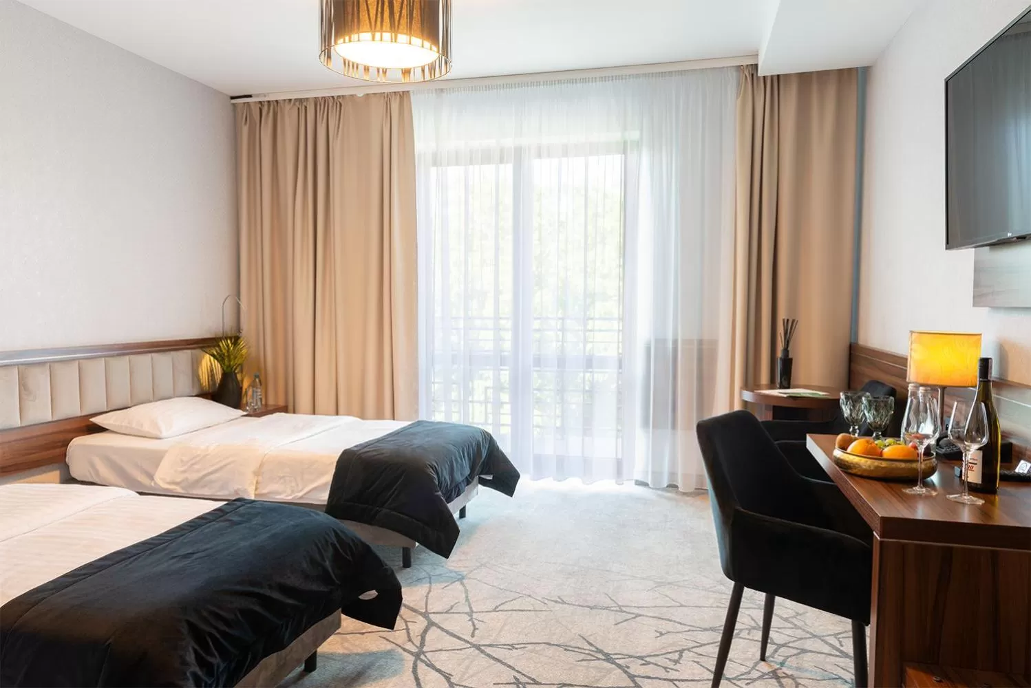 Photo of the whole room, Bed in Hotel Pogoria Residence