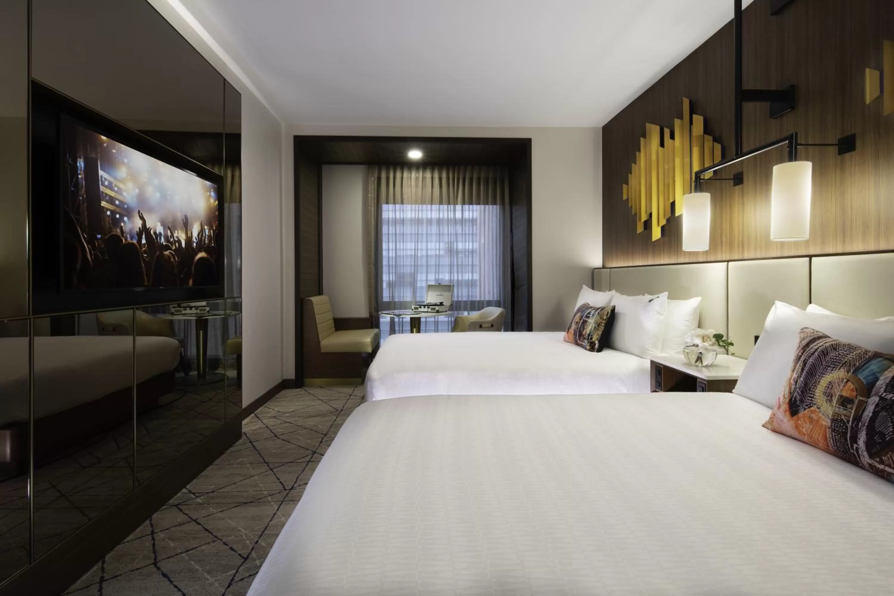 Bed in Hard Rock Hotel New York