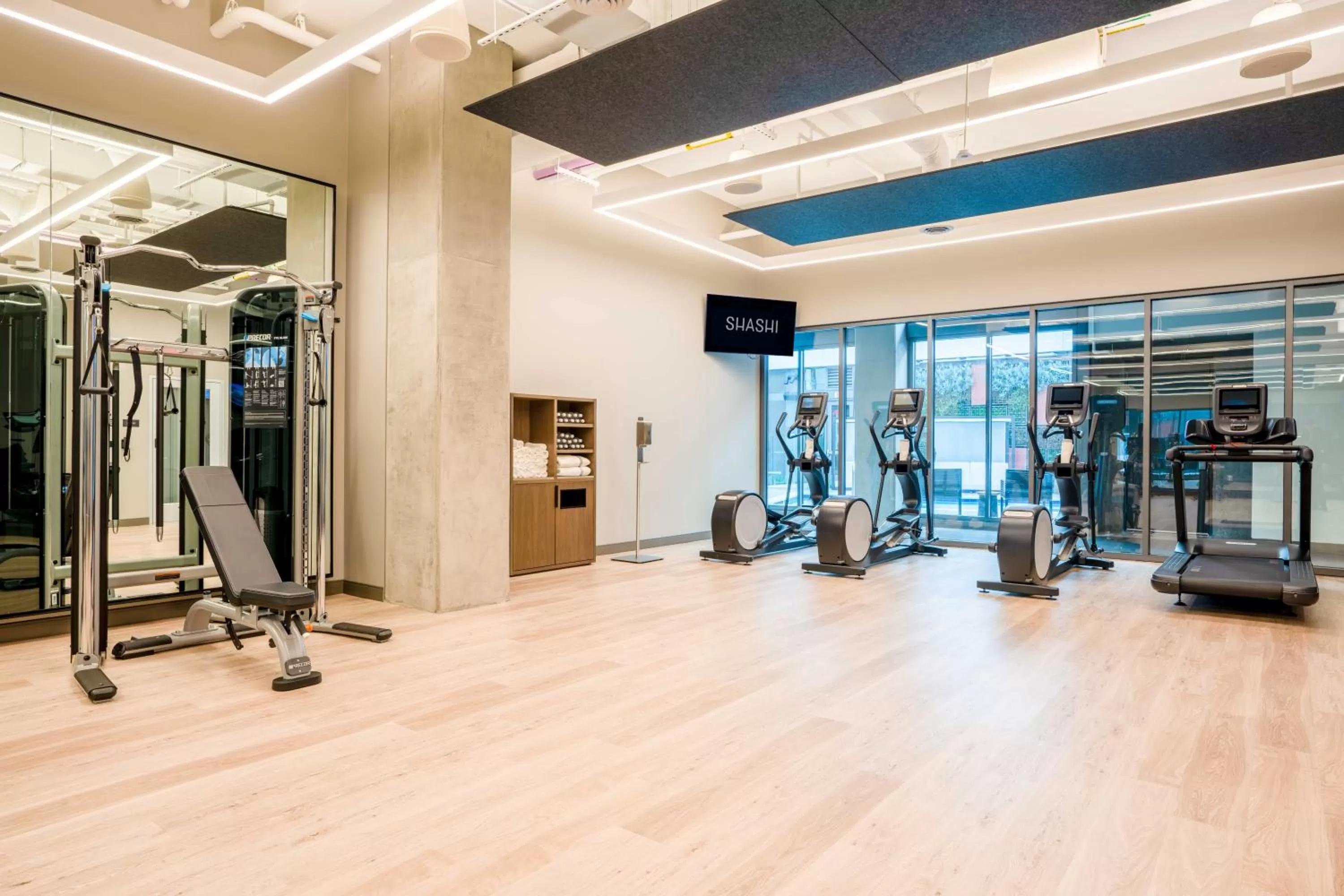 Fitness centre/facilities in Shashi Hotel Mountain View Palo Alto