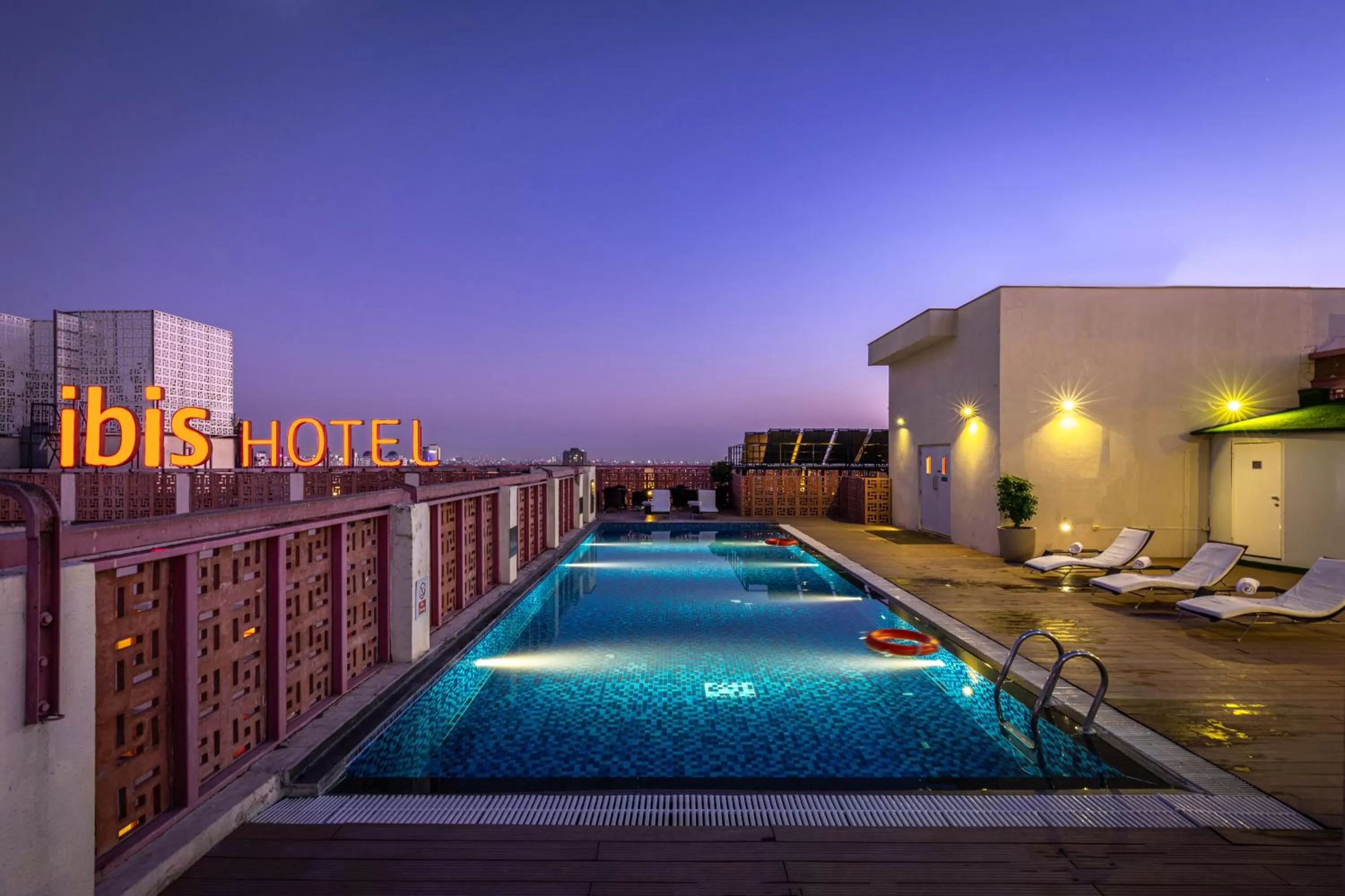 Swimming pool in ibis Jaipur City Centre - An Accor Brand