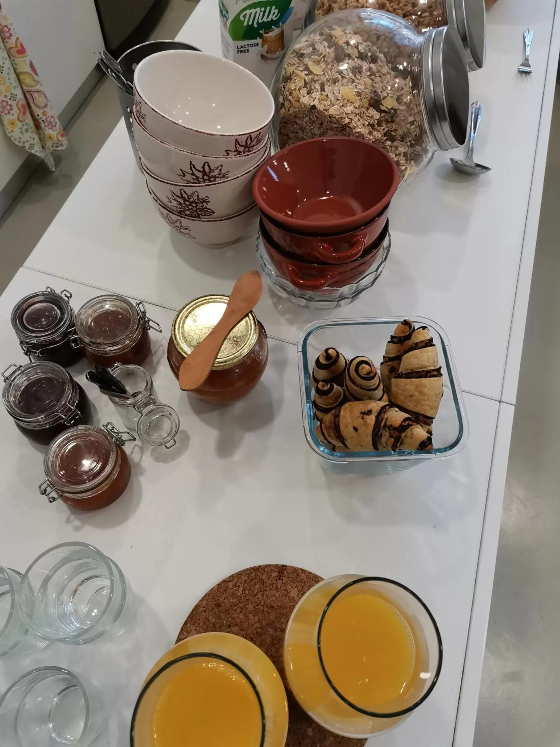 Breakfast in BikeSki family hotel, b&b, apartaments, rooms