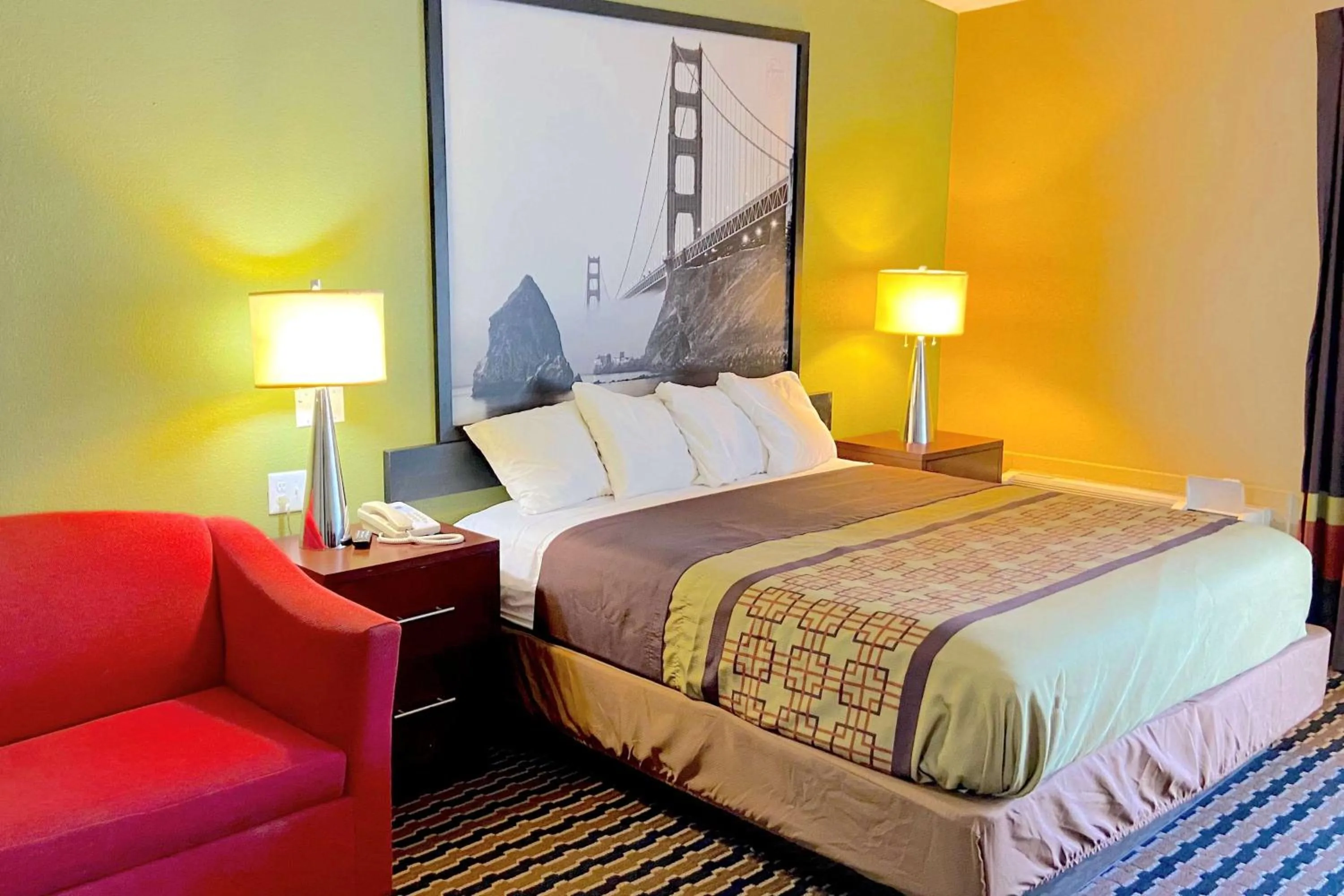 Photo of the whole room, Bed in Super 8 by Wyndham Rocky Mount I-95 EXIT 145