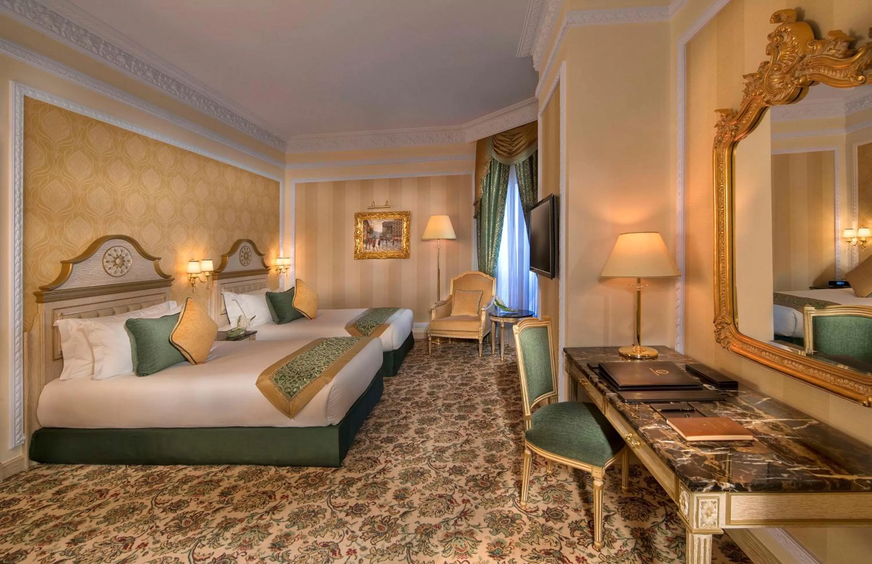 Bedroom, Bed in Royal Rose Abu Dhabi, a Curio Collection by Hilton Affiliated Hotel