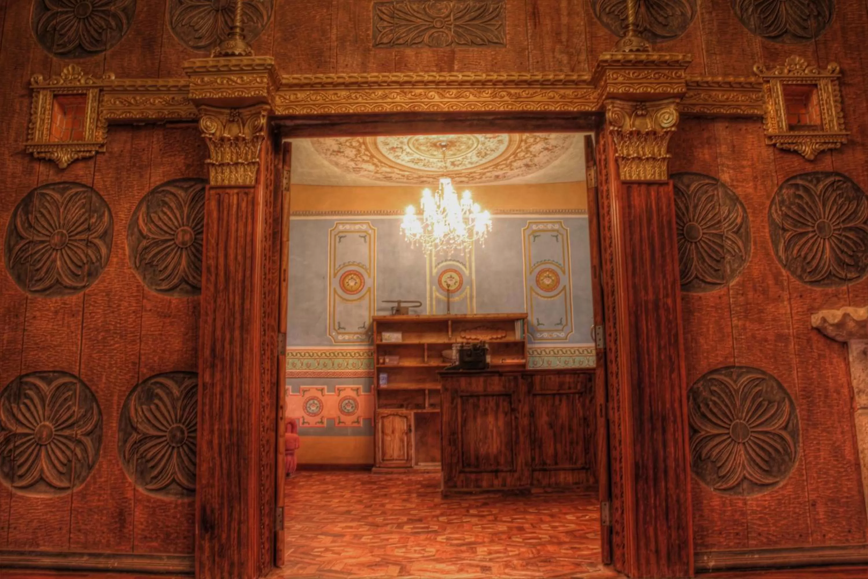 Decorative detail in Patio de Piedra Hotel Boutique