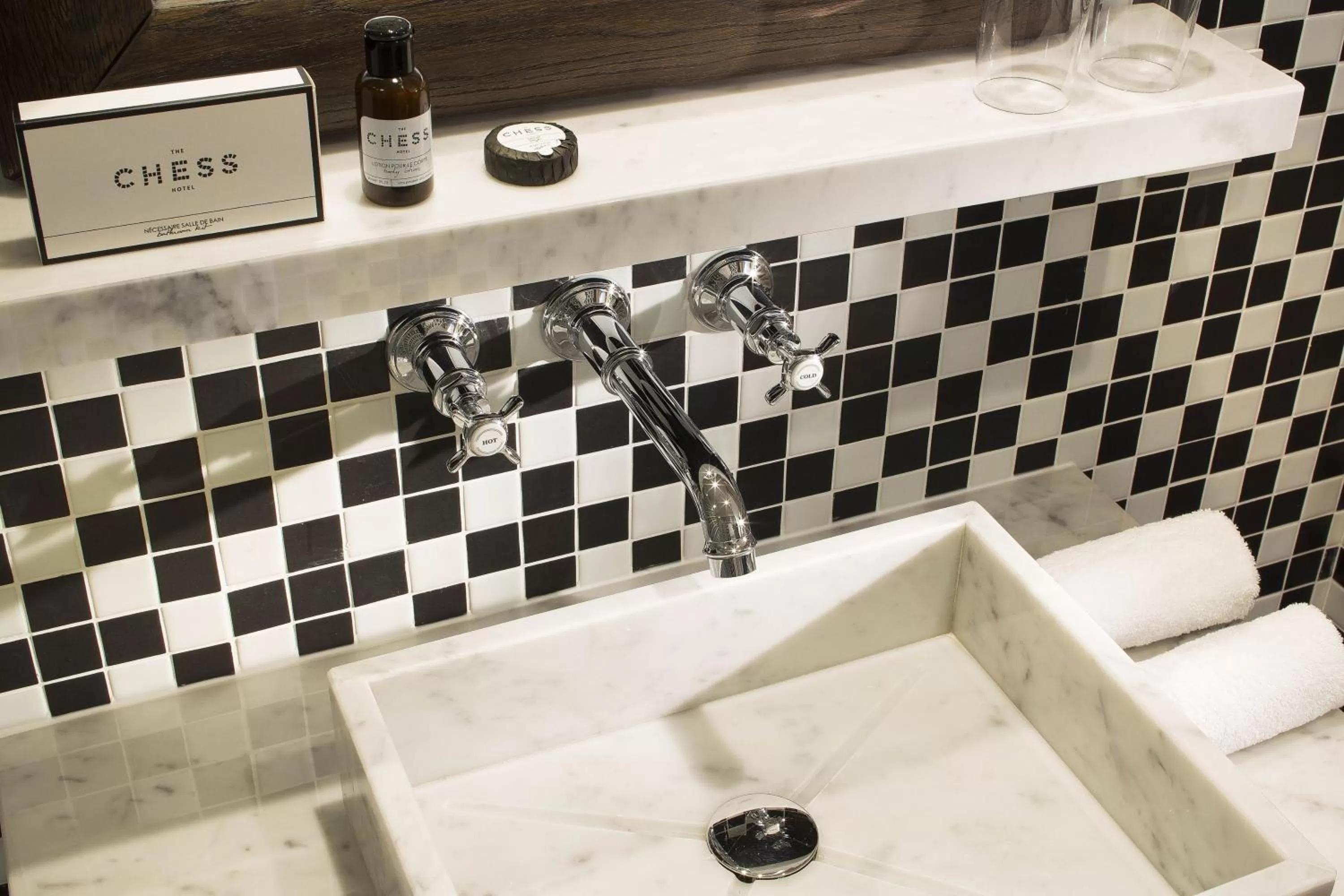 Bathroom in The Chess Hotel