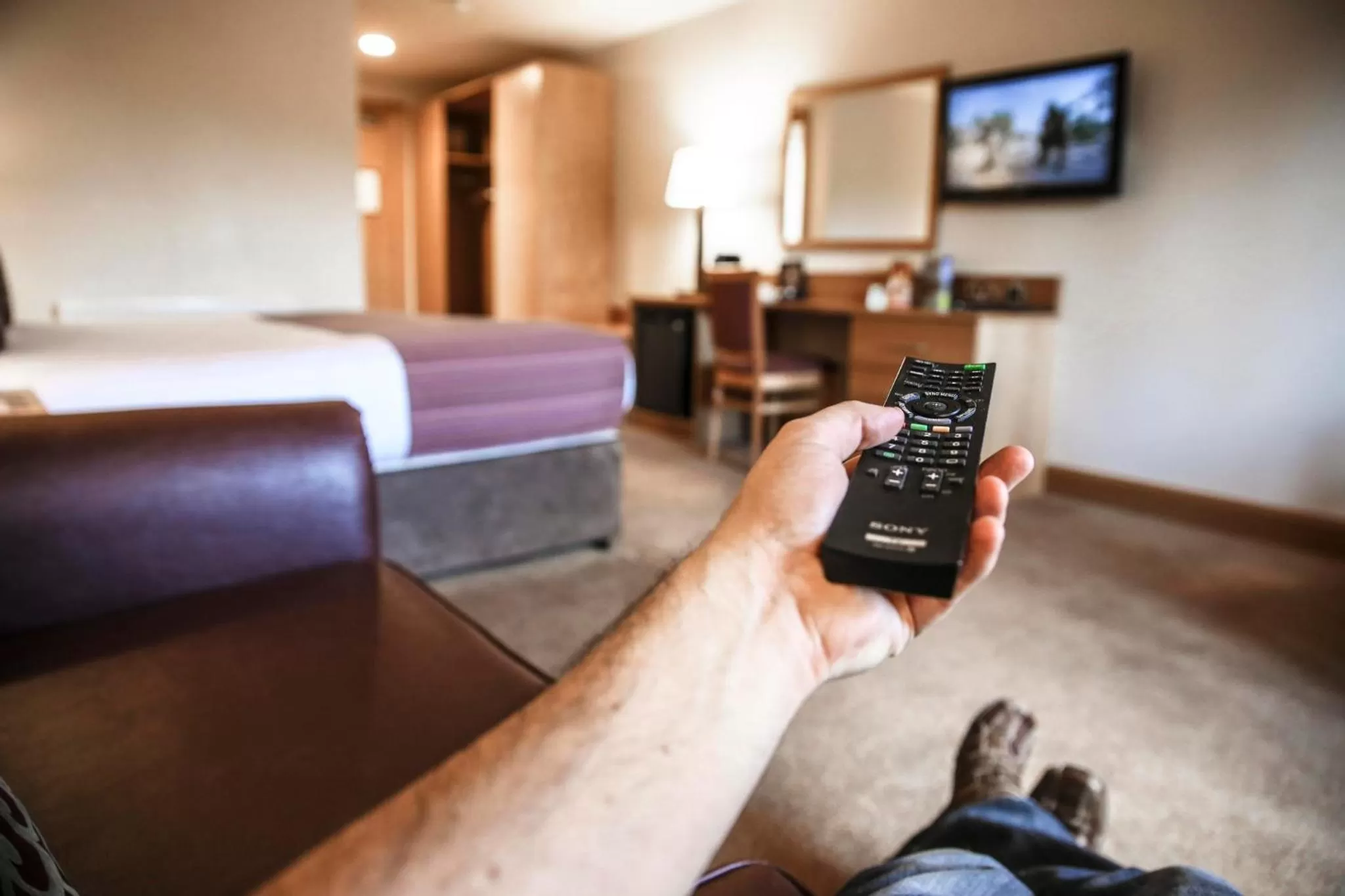 TV and multimedia in Belmore Court & Motel