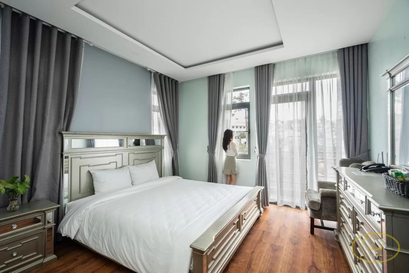 People, Bed in Hong Mon Villa