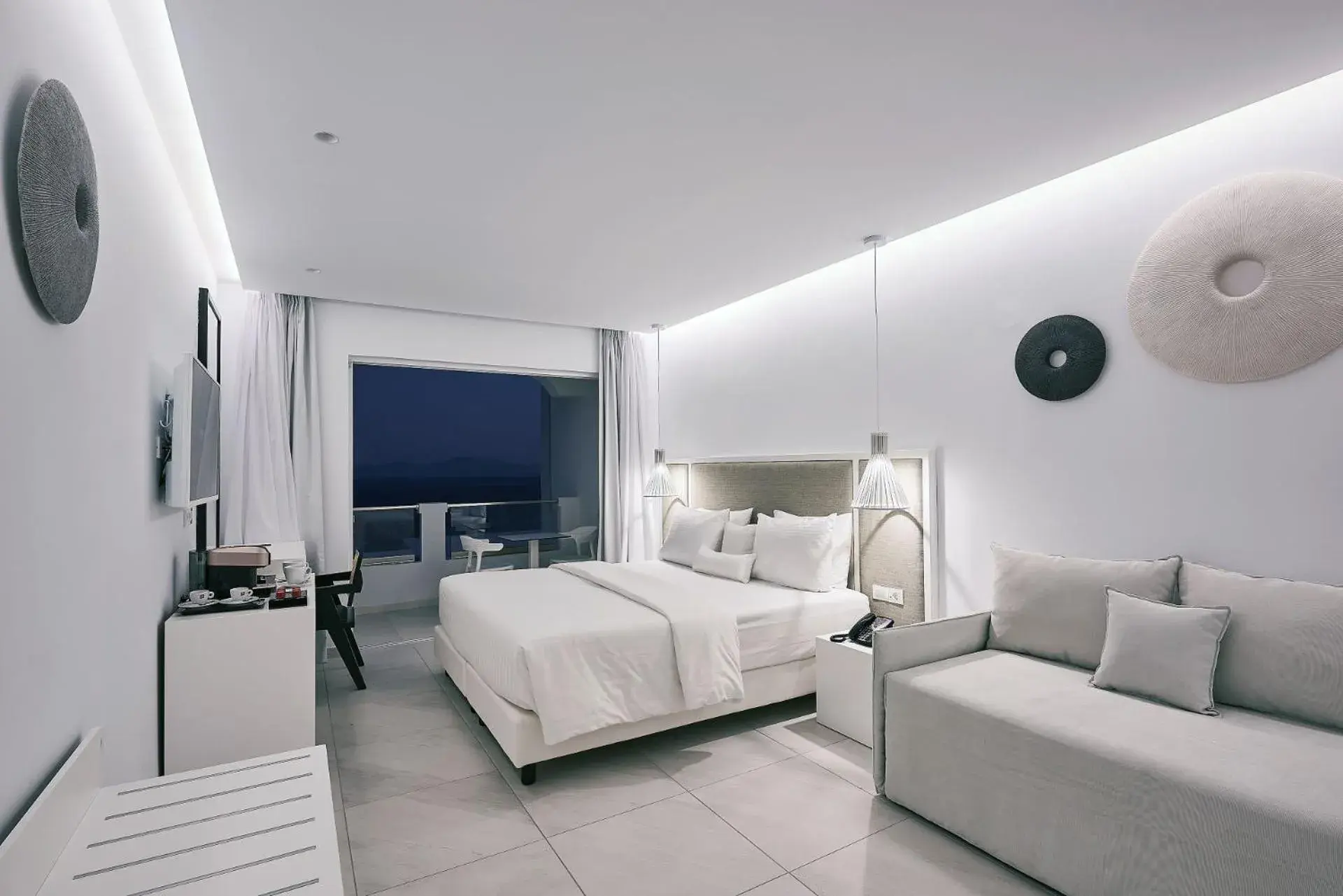 Junior Suite with Garden View in Dimitra Beach Hotel & Suites Junior Suite with Garden View in Dimitra Beach Hotel & Suites