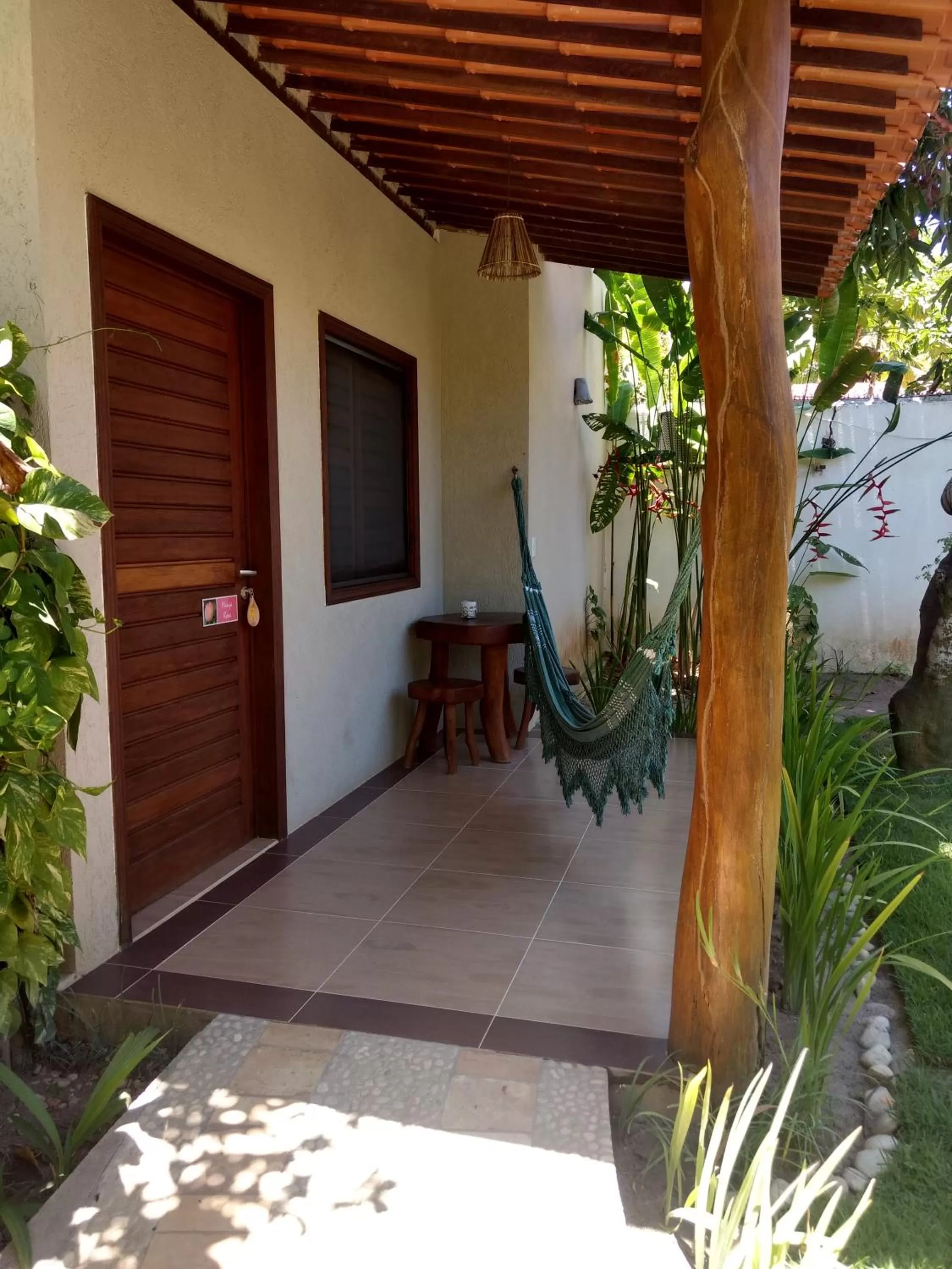 Patio in Pousada Riacho dos Milagres