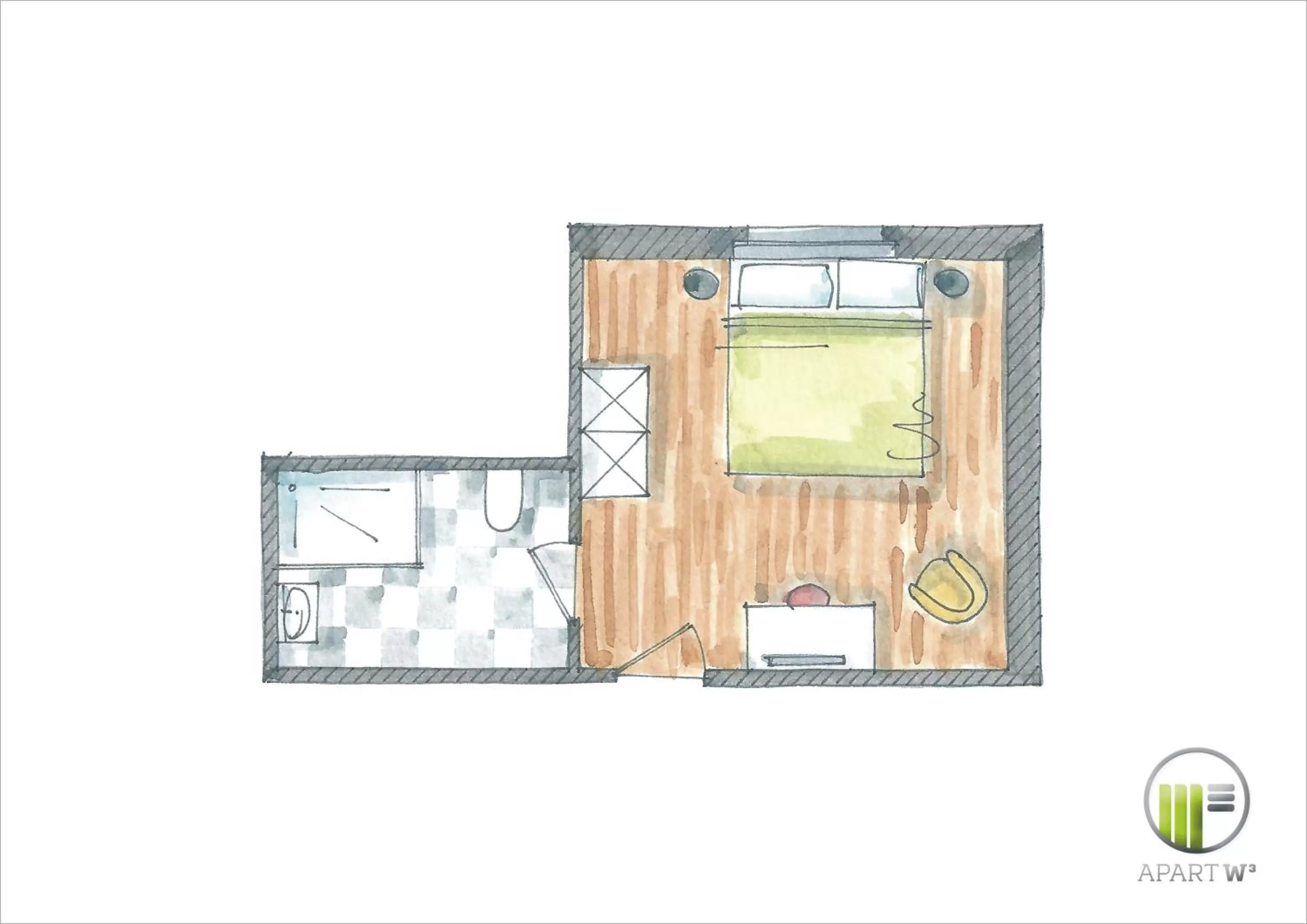 City Hotel ApartW3 - kostenlos parken
