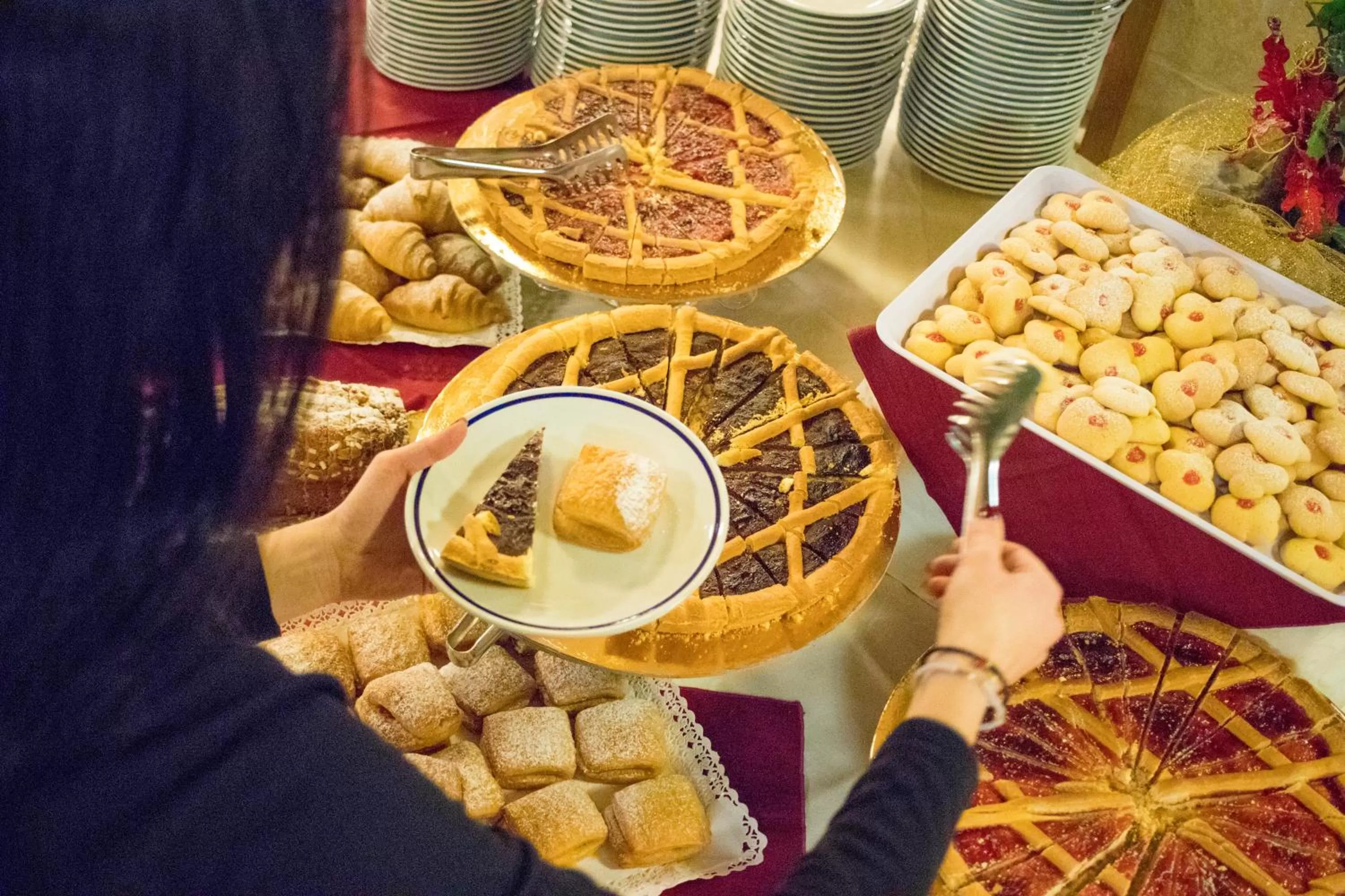 Breakfast in Hotel Club Regina E Fassa