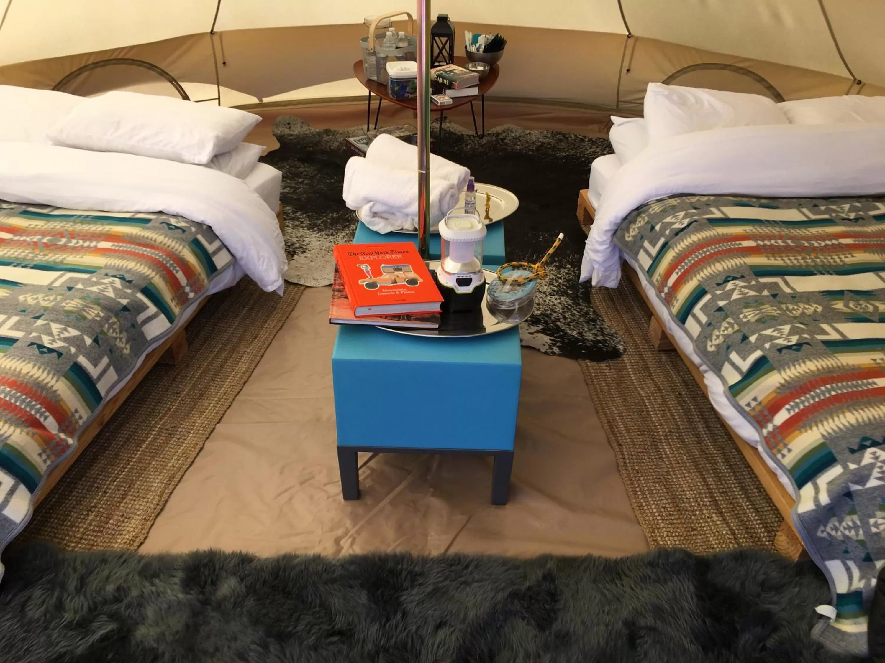 Bed in Shash Dine' EcoRetreat