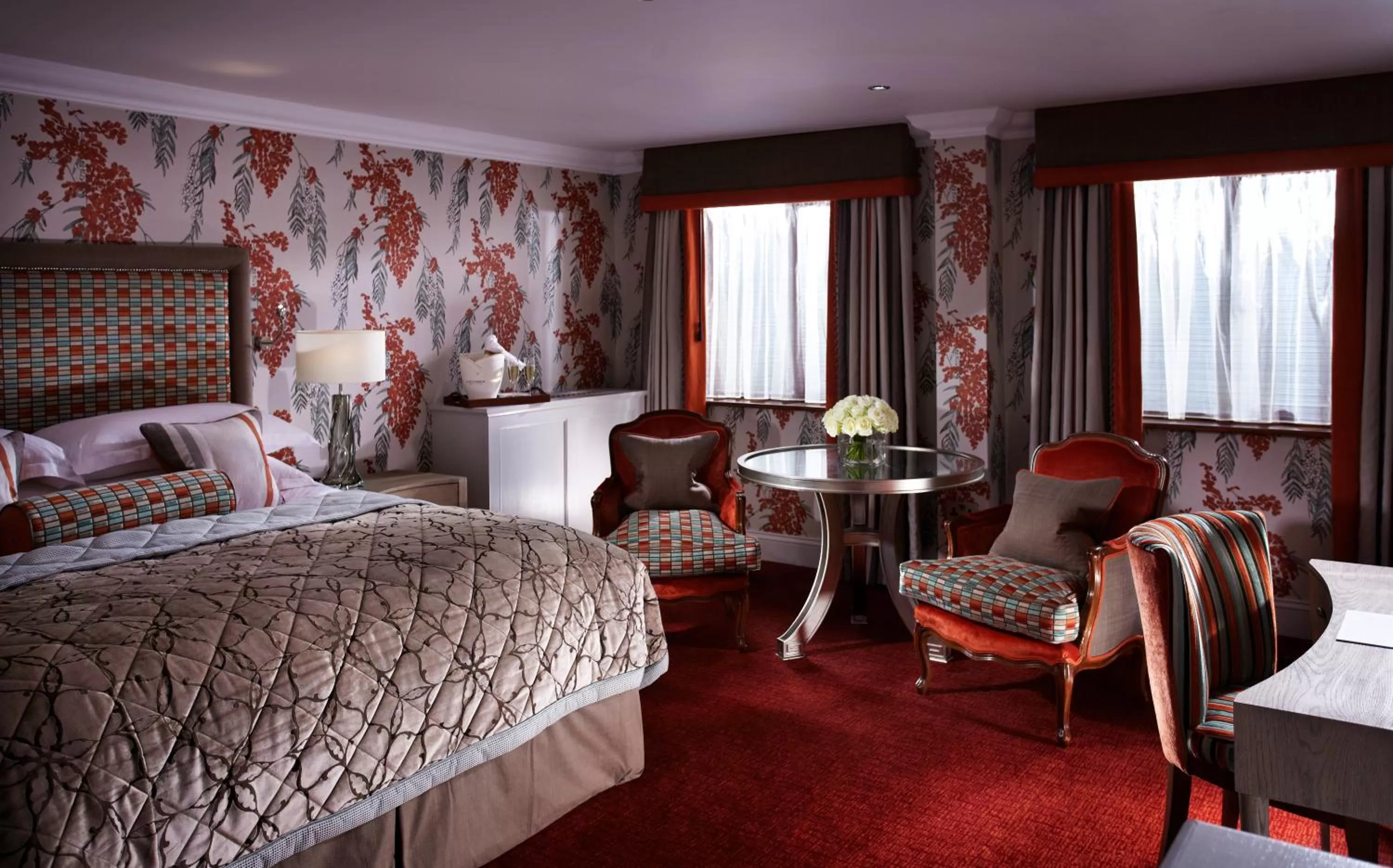 Photo of the whole room, Bed in Pennyhill Park Hotel and Spa