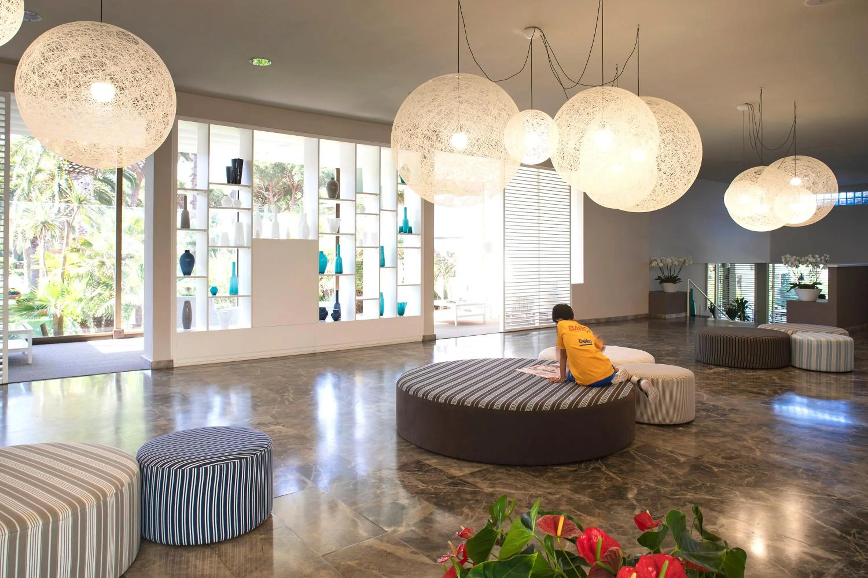 Lobby or reception in Golf Hotel Punta Ala