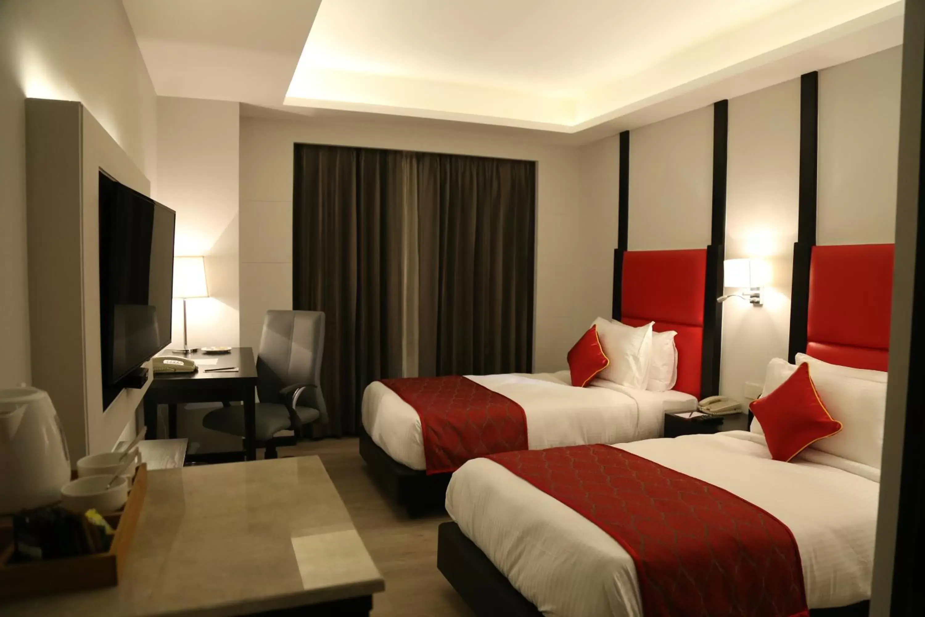 Twin Non-Smoking Room - single occupancy - Book & Unlock Exclusive Deals in Ramada Encore Jalandhar Twin Non-Smoking Room - single occupancy - Book & Unlock Exclusive Deals in Ramada Encore Jalandhar