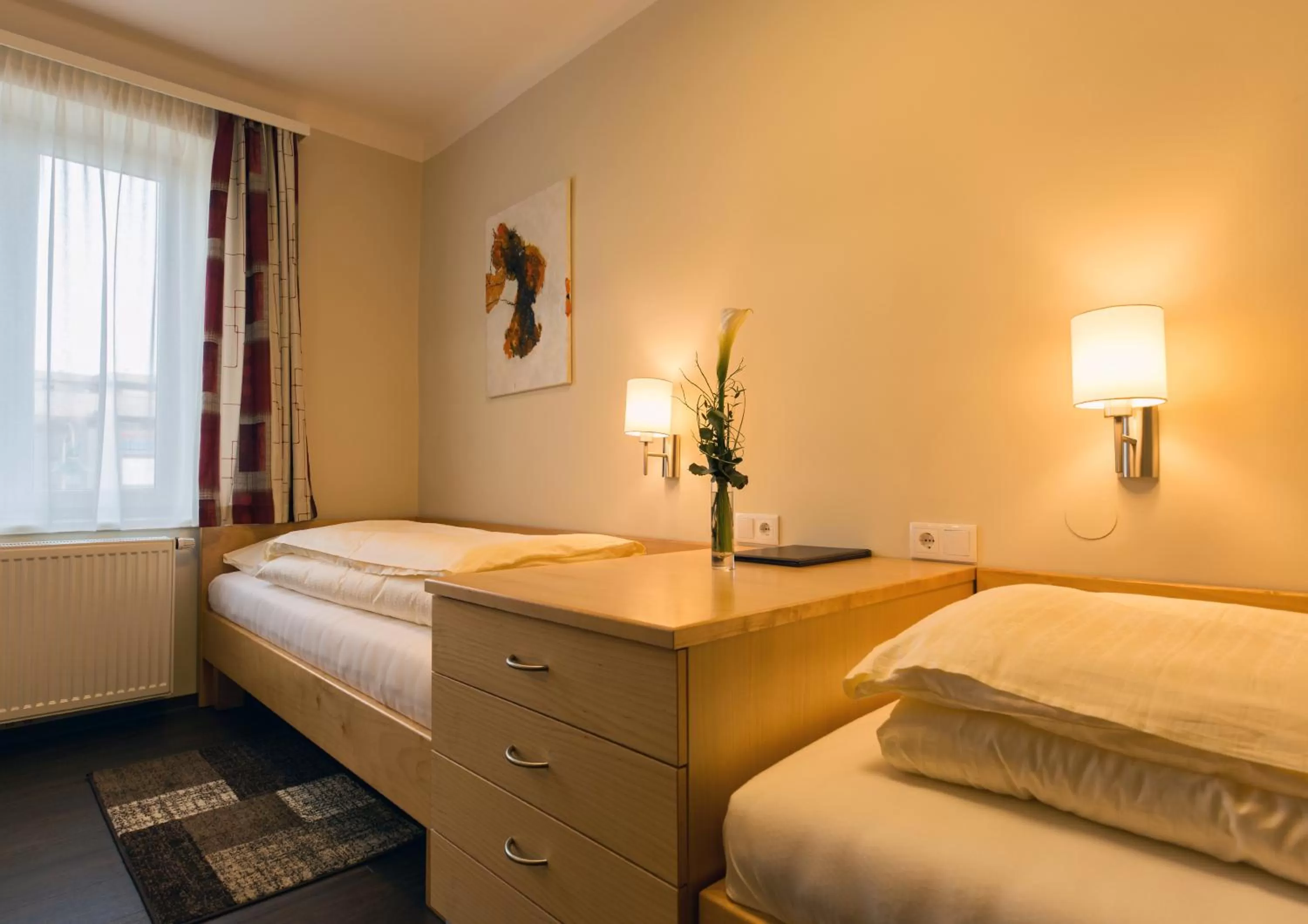 Bed in Hotel Guidassoni