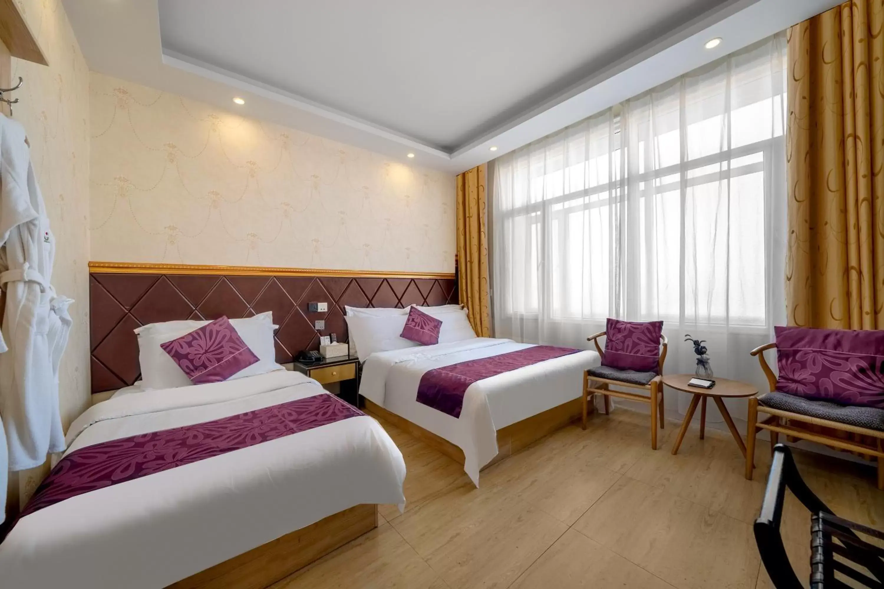 Deluxe Family Room in XinQihang Hotel Harbin Taiping Airport Deluxe Family Room in XinQihang Hotel Harbin Taiping Airport