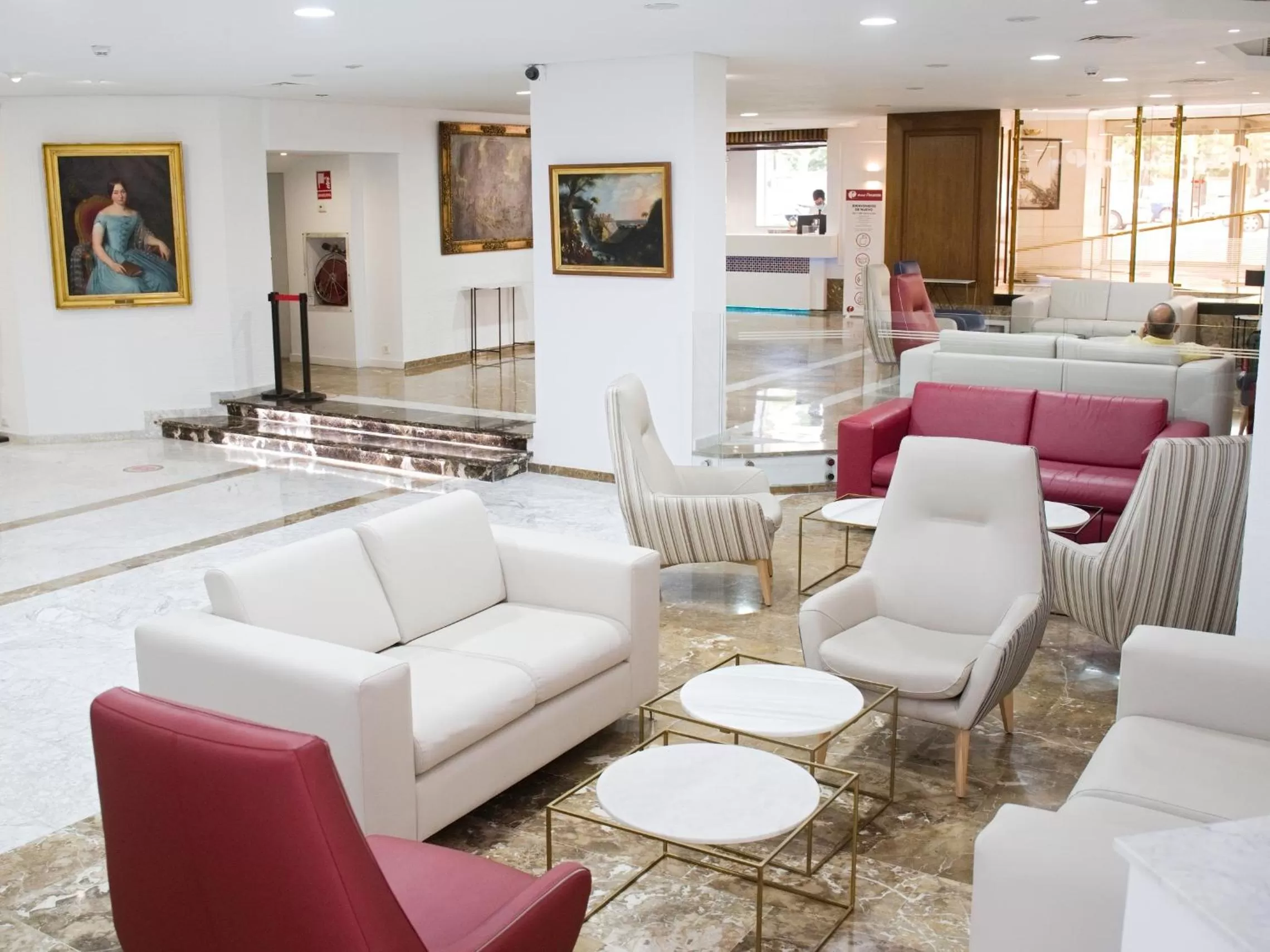 Living room in Hotel Pasarela