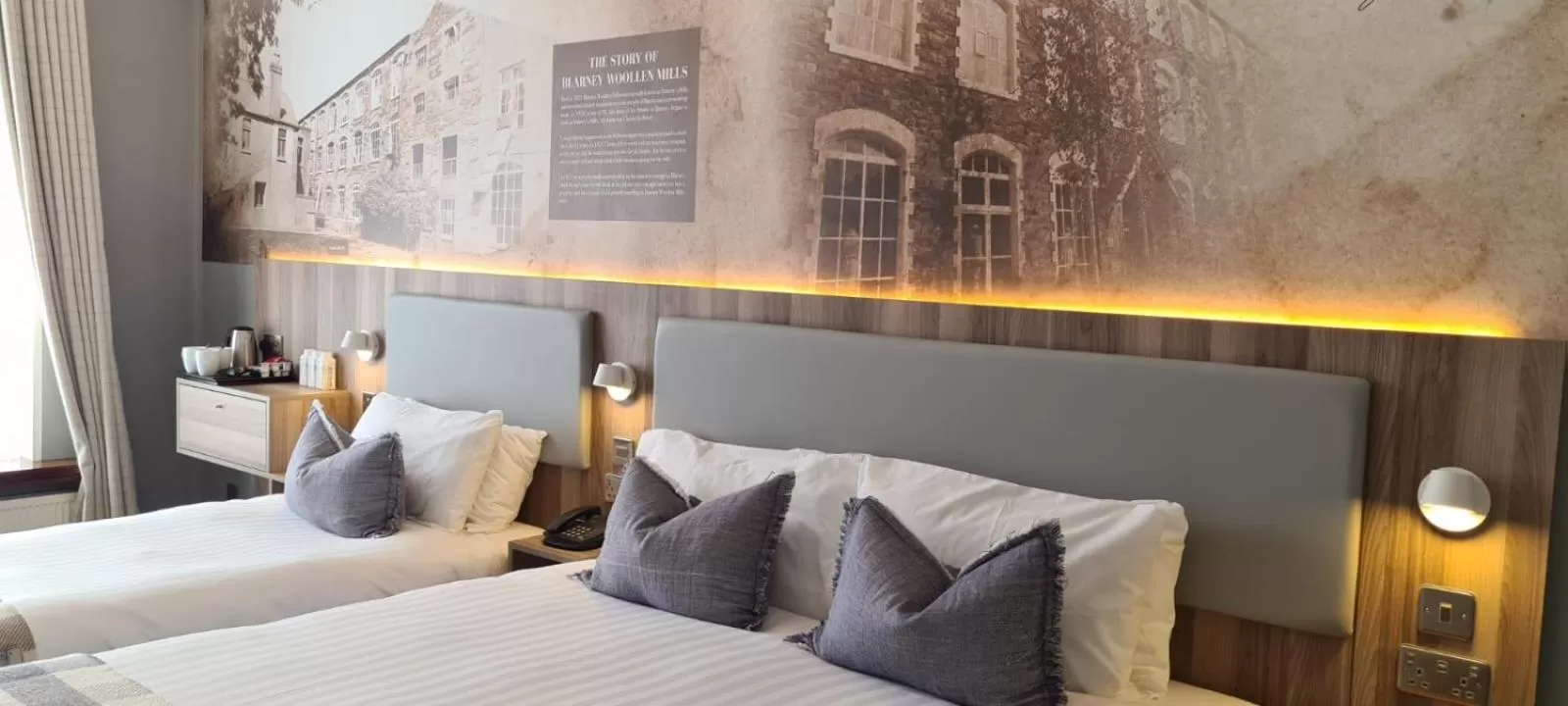 Bed in Blarney Woollen Mills Hotel - BW Signature Collection