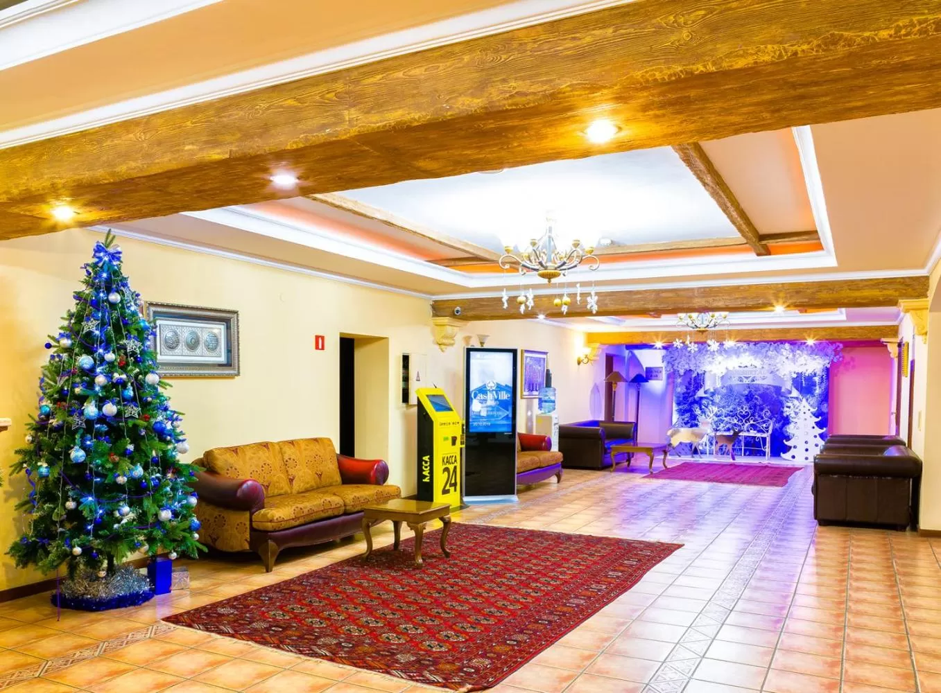 Area and facilities in Park Hotel Kokshetau