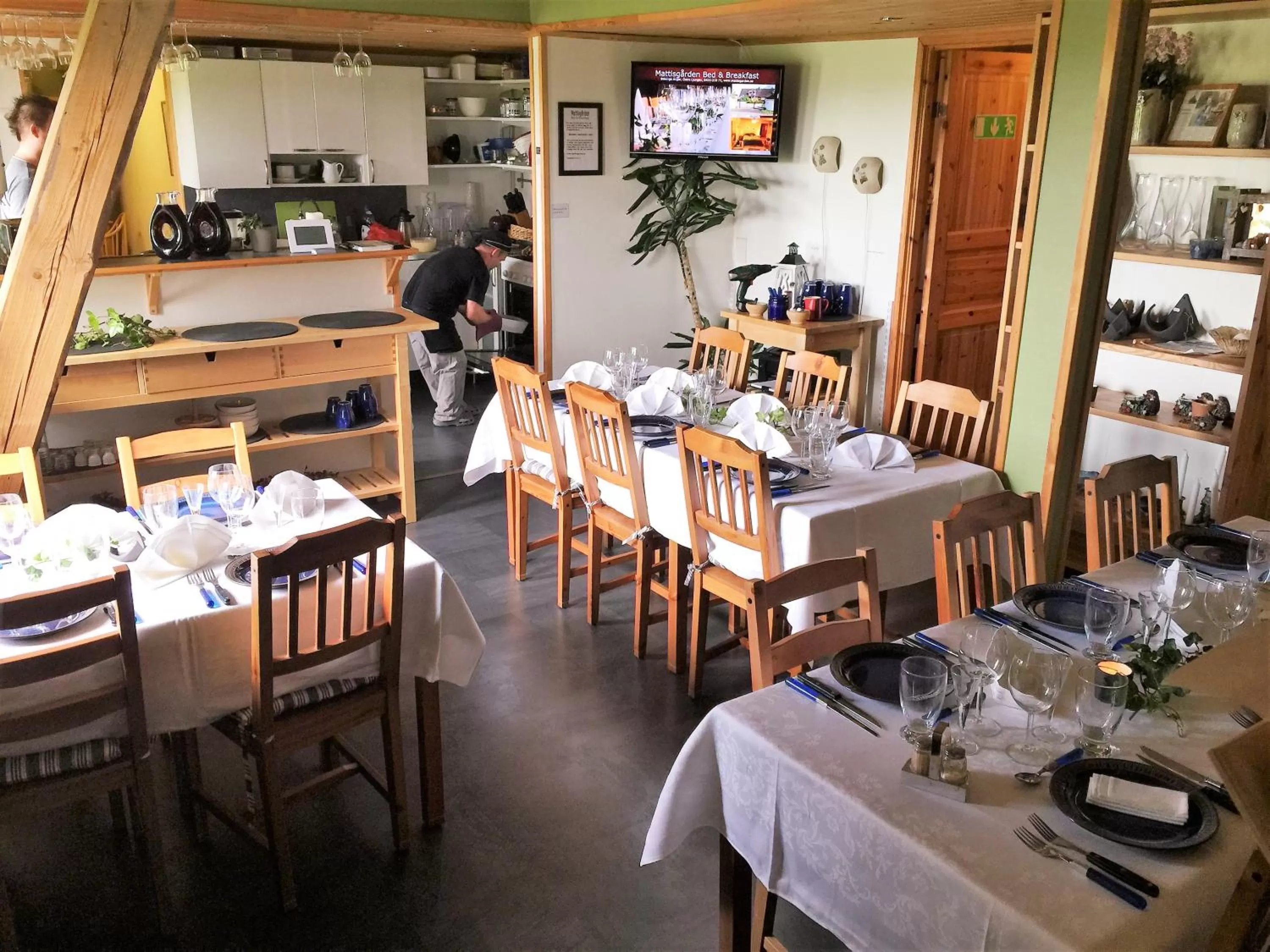 Restaurant/places to eat in Mattisgården Bed & Breakfast